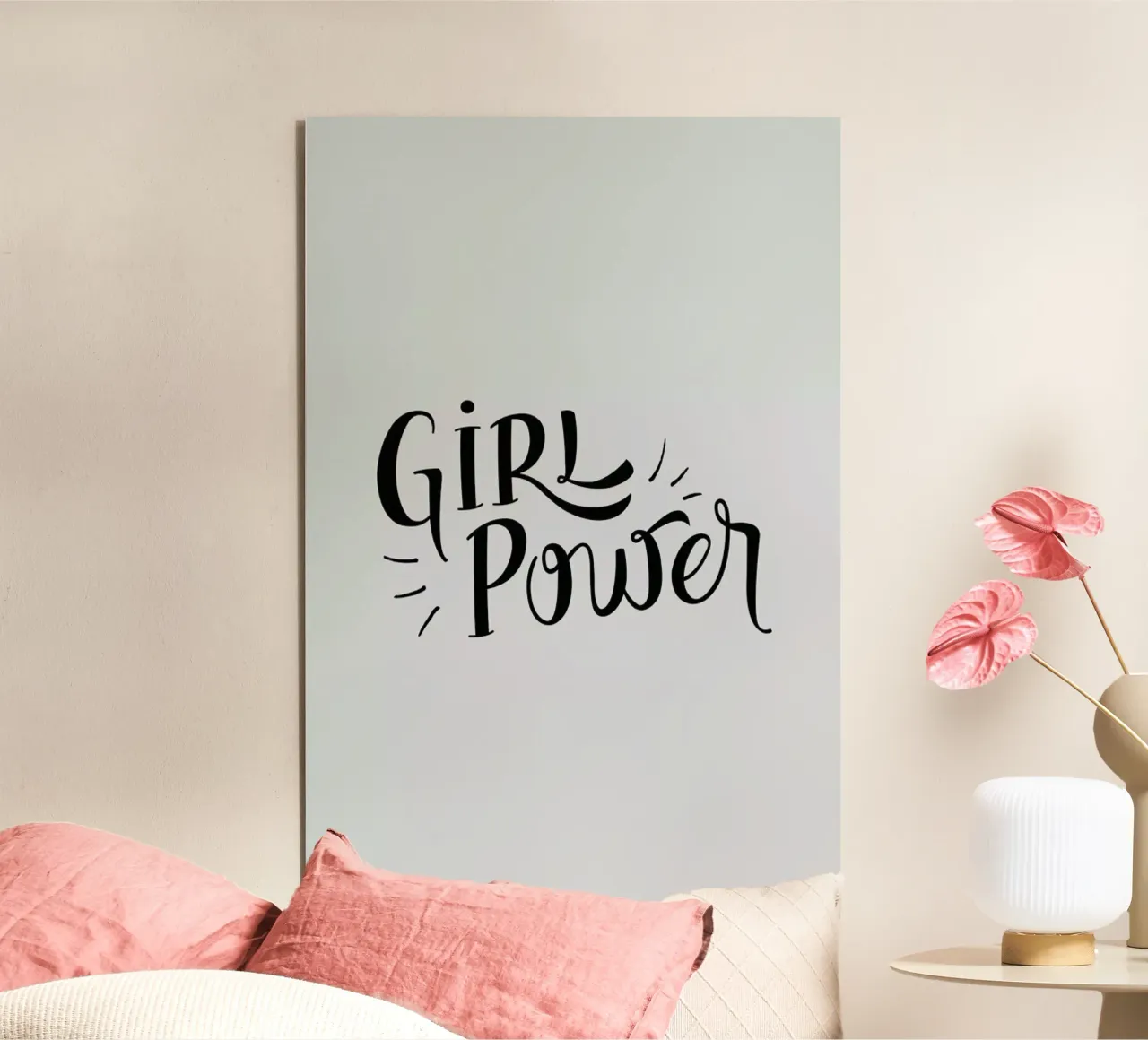 Girl Power alluminio dibond da Studio One