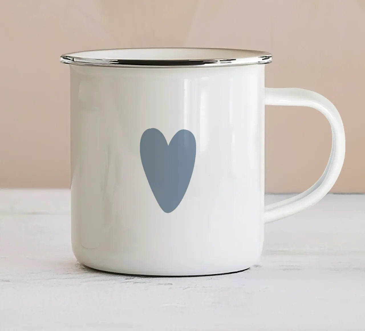 Lovestory tazza in smalto da we line studio - art
