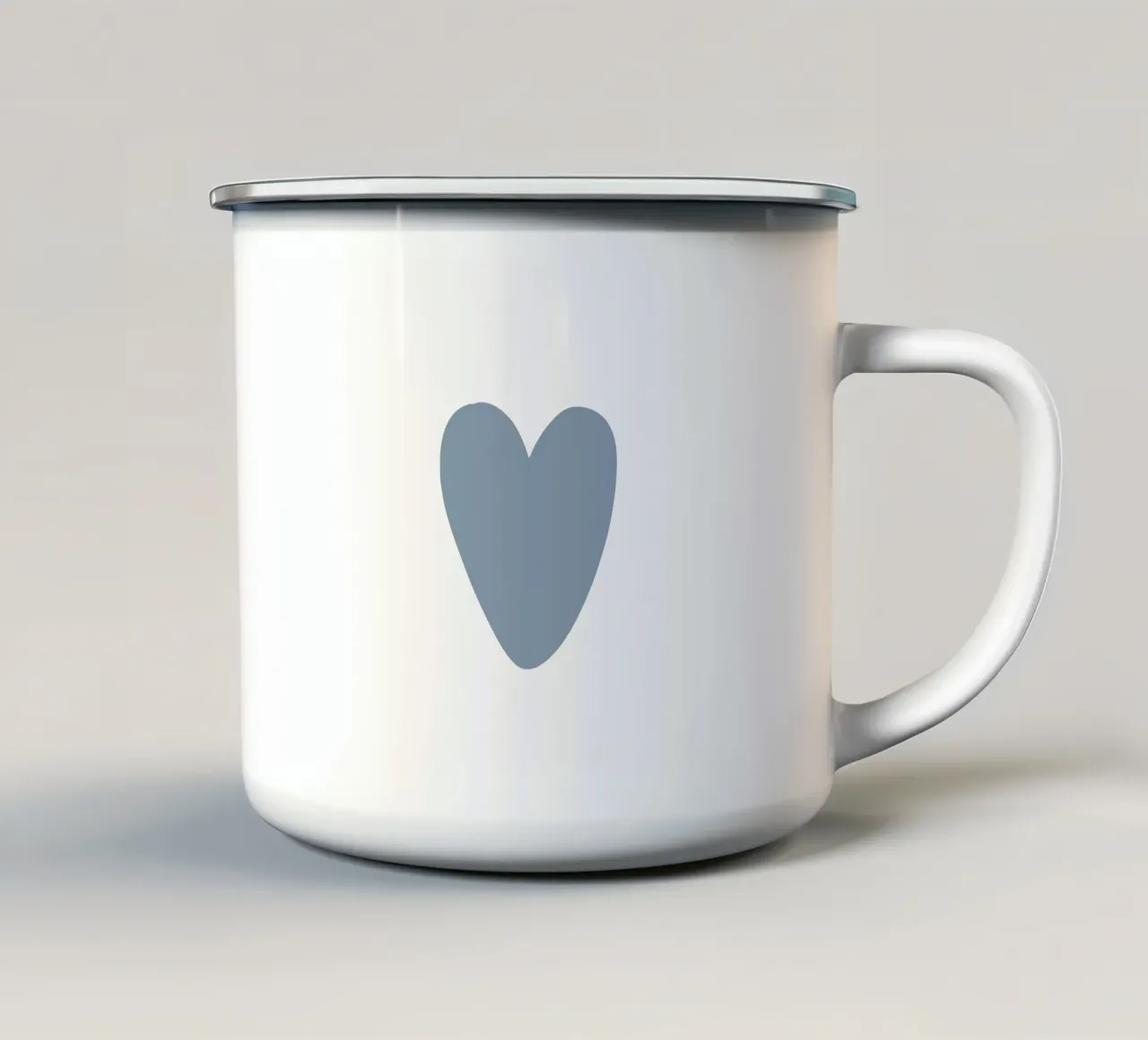 Lovestory tazza in smalto da we line studio - art