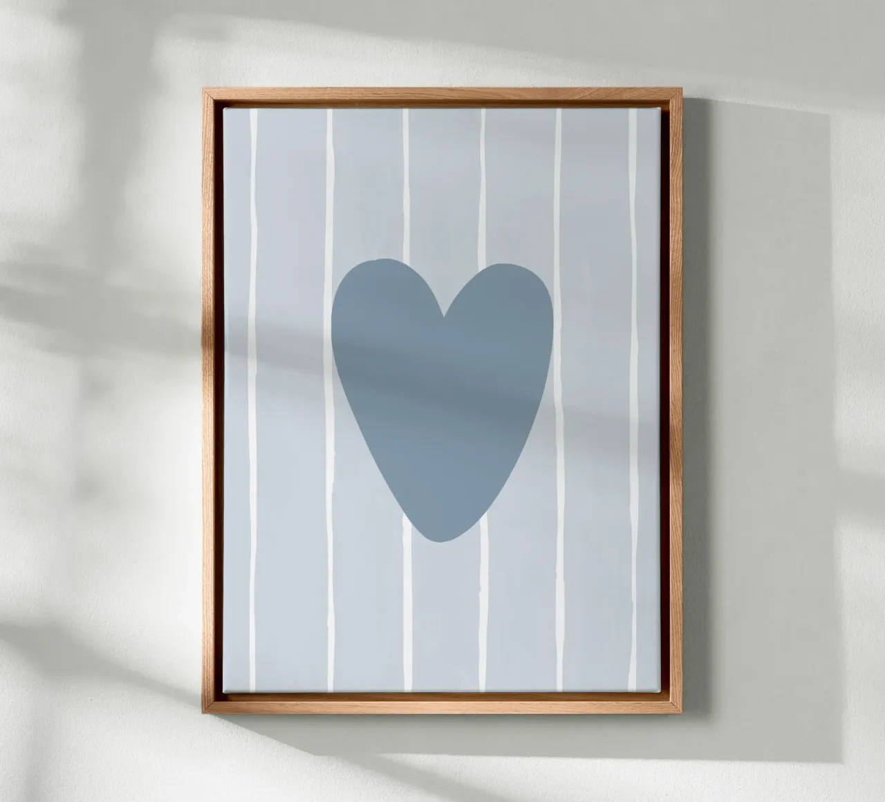 Lovestory tela con Cornice a cassetta da we line studio - art