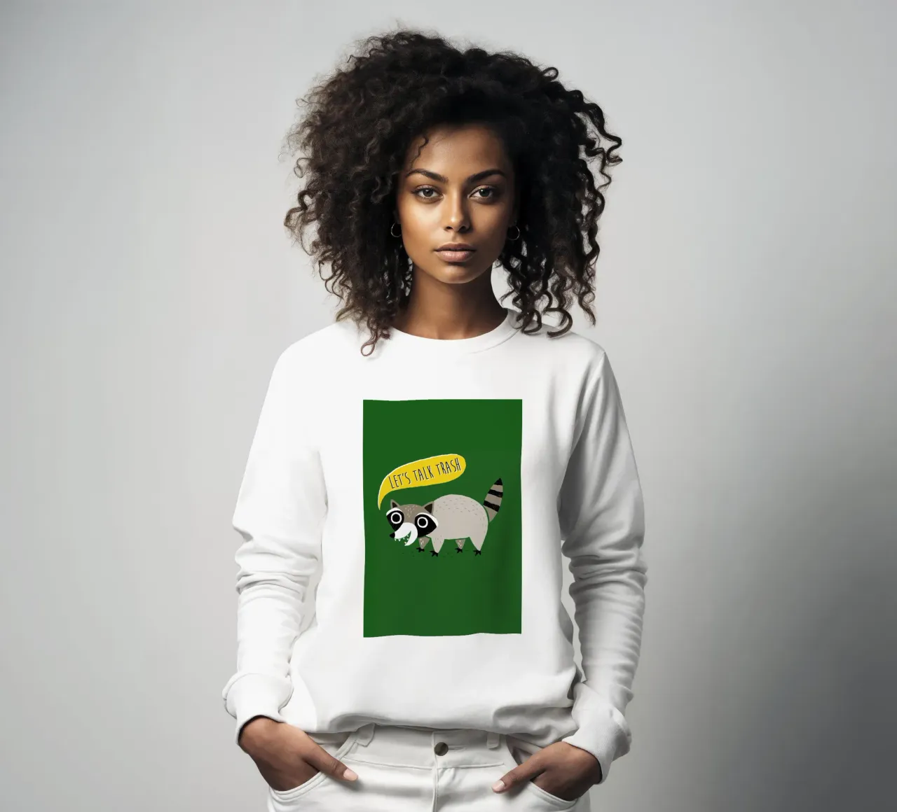 Lets Talk Trash felpa da DinoMike