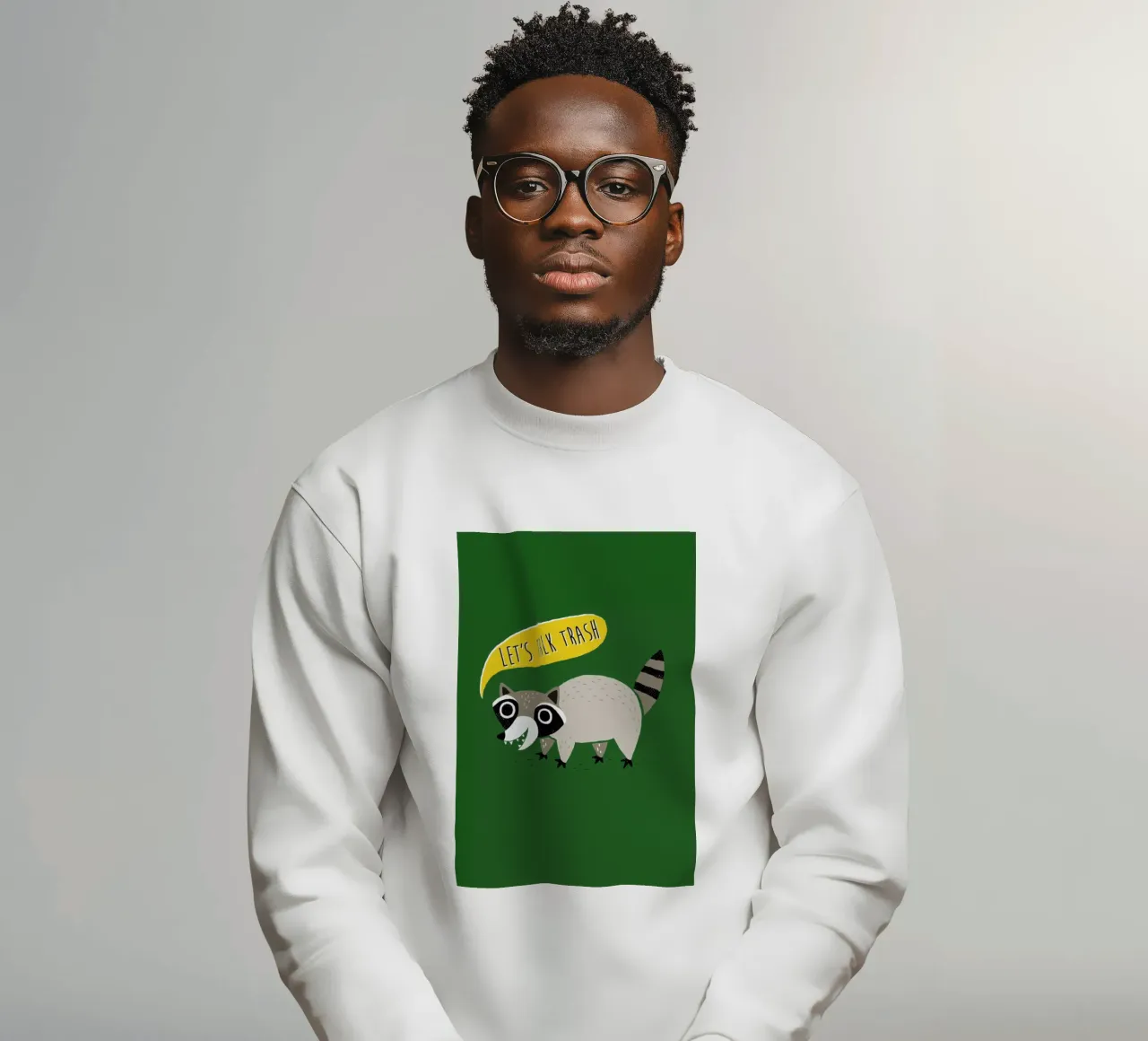 Lets Talk Trash felpa da DinoMike