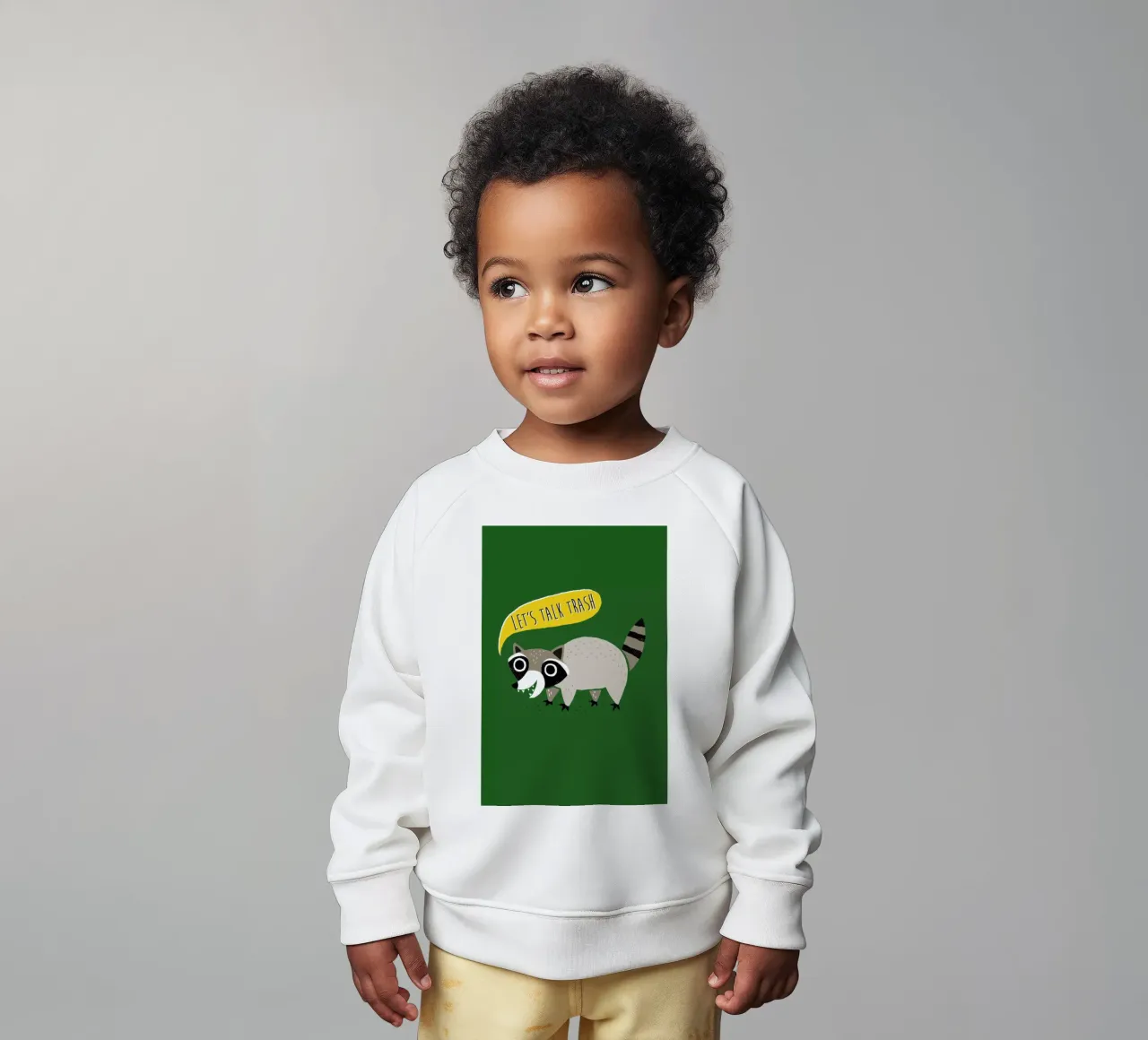 Lets Talk Trash felpa neonato da DinoMike