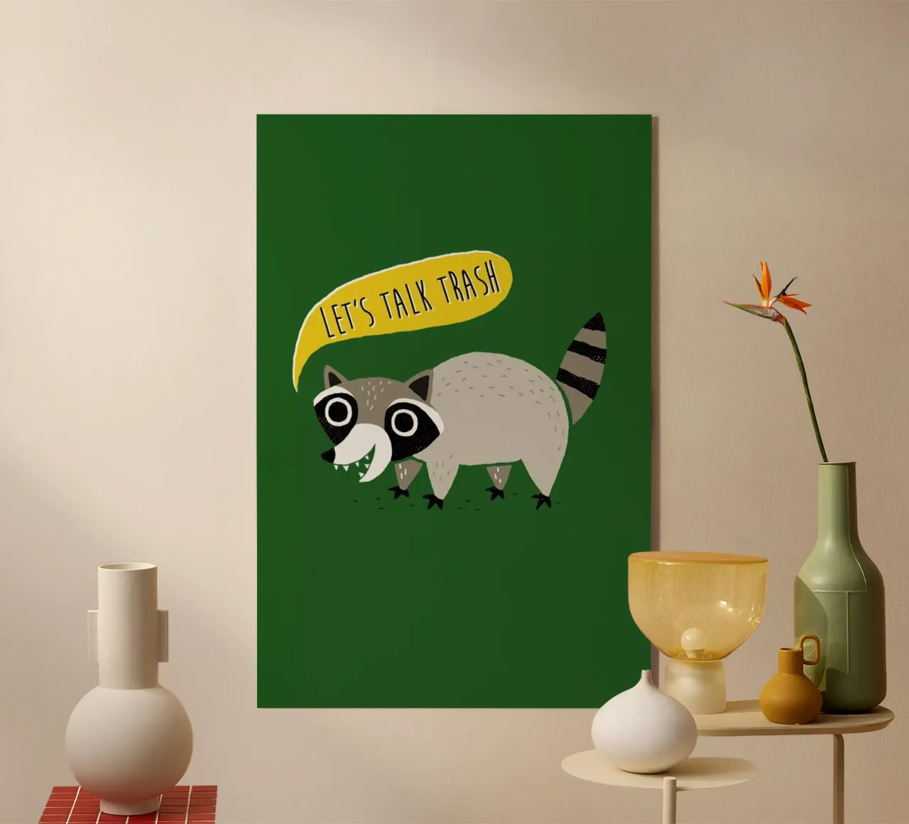 Lets Talk Trash plexiglass da DinoMike