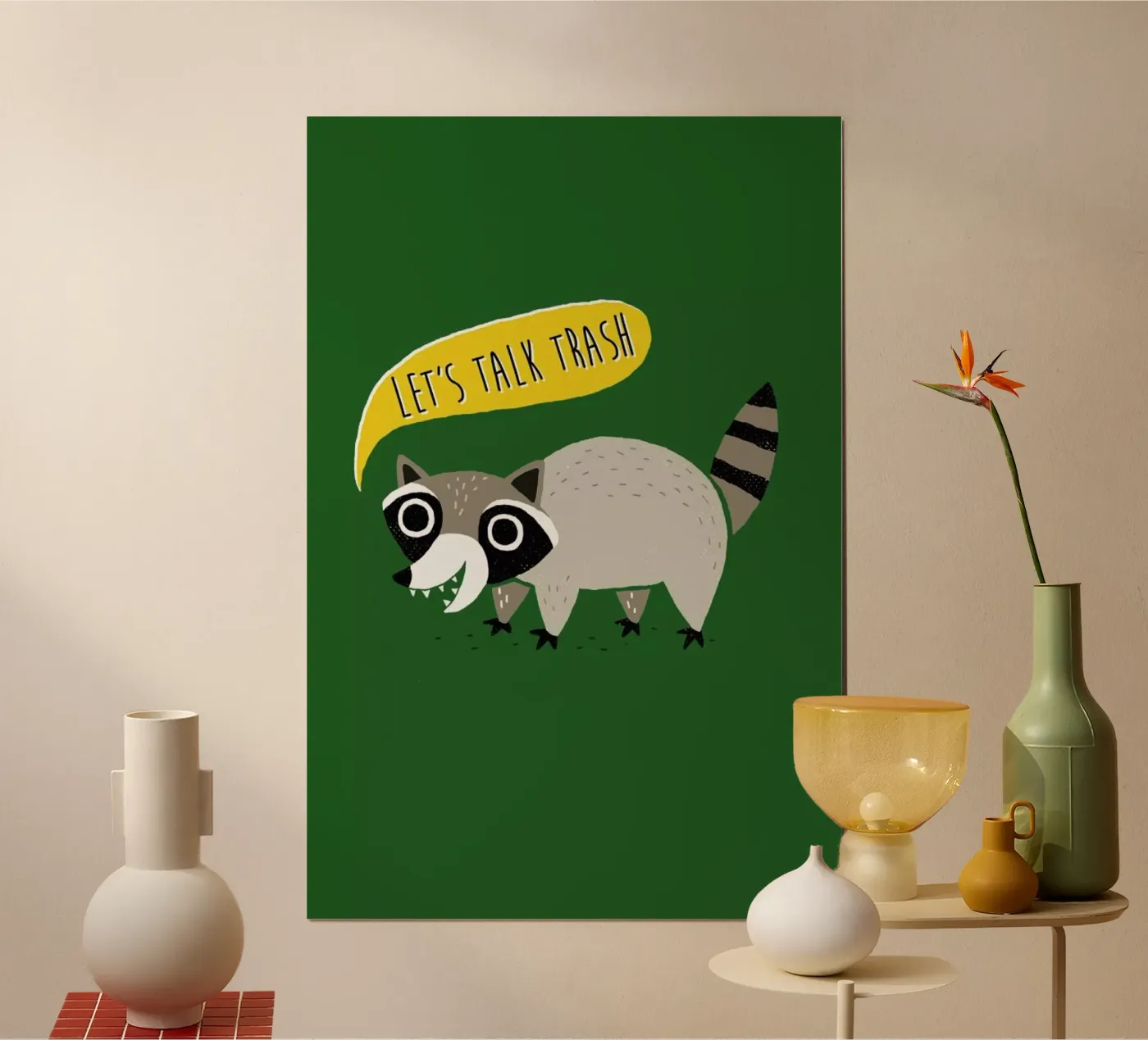 Lets Talk Trash poster da DinoMike