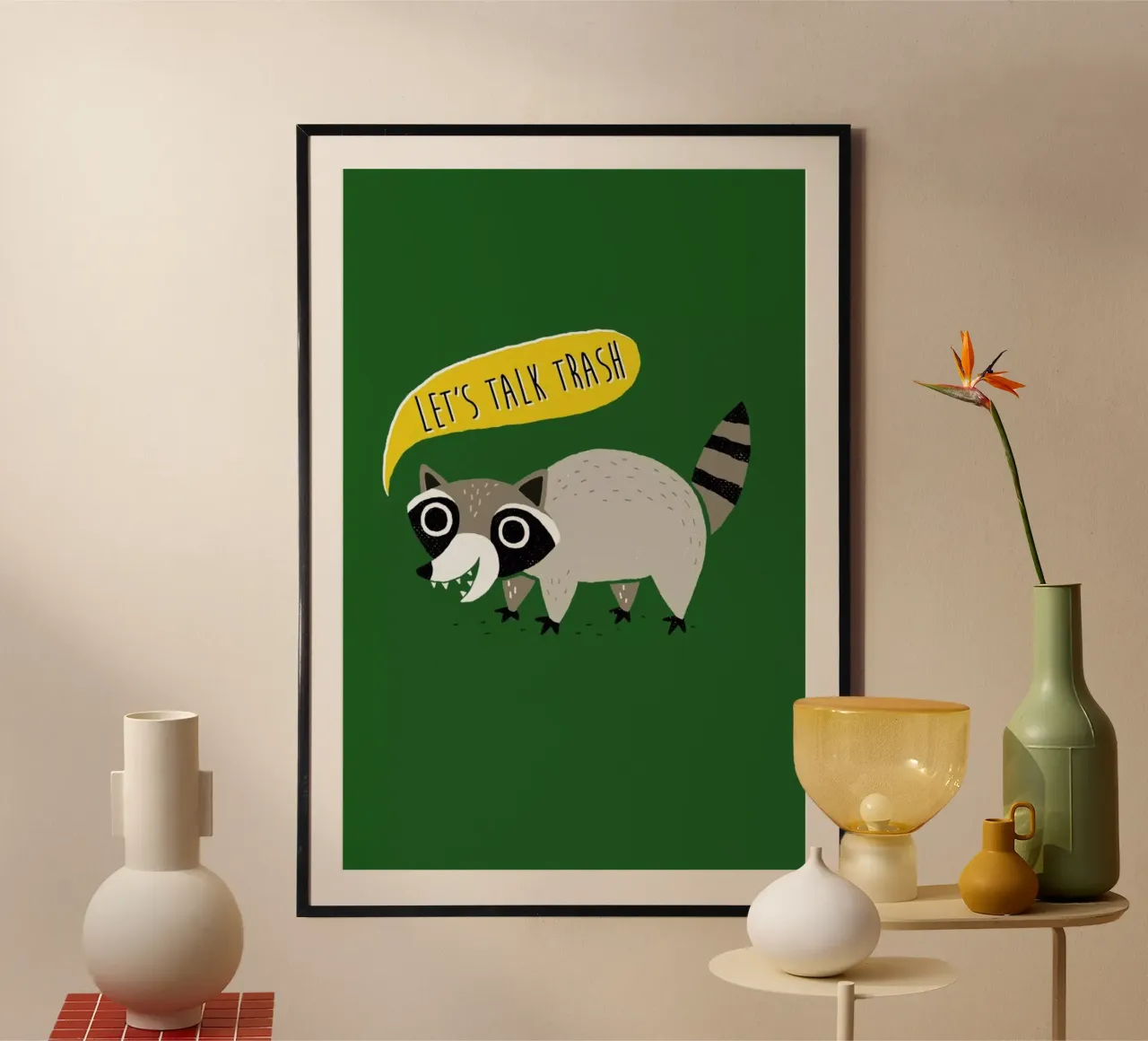 Lets Talk Trash carta hahnemühle da DinoMike