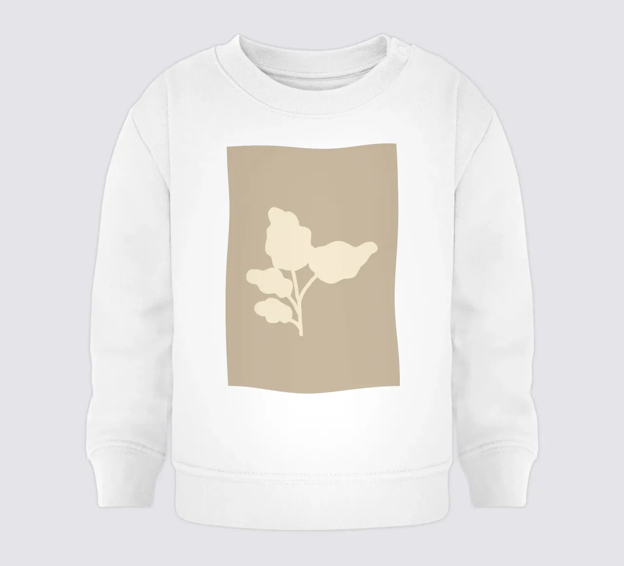 botanico minimalista felpa neonato da Book