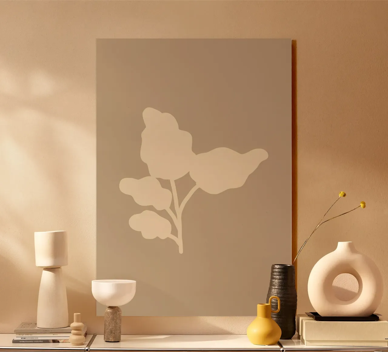 botanico minimalista plexiglass da Book