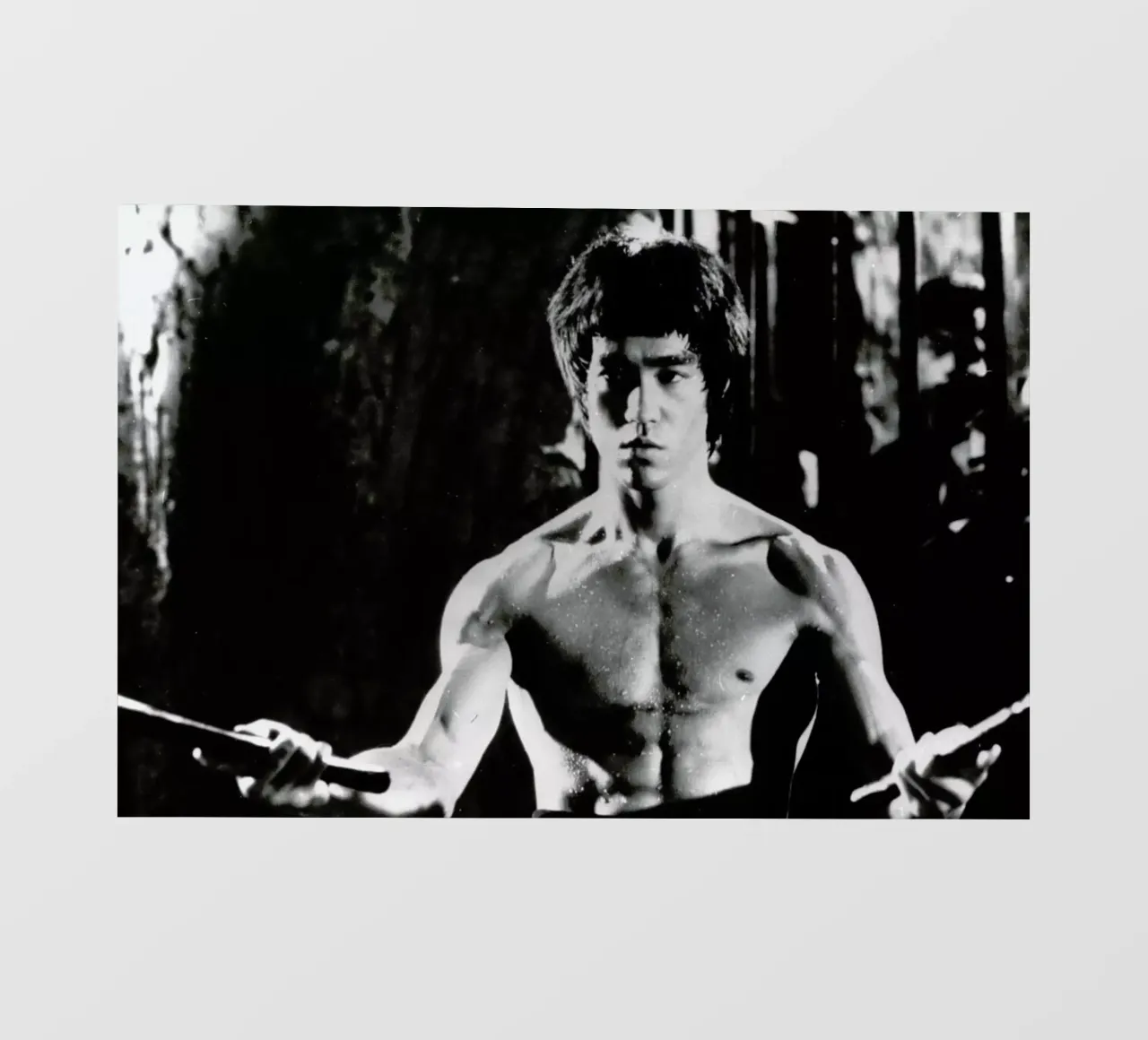 Bruce Lee in 'Enter The Dragon' telo in pvc da Gallery Print and Art Limited