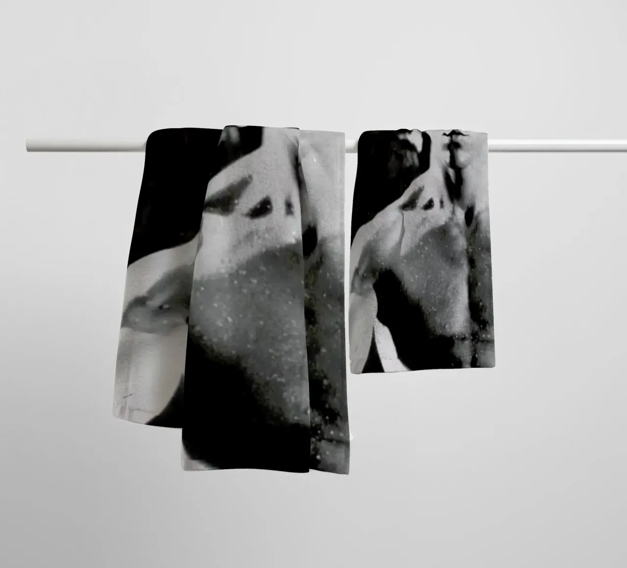 Bruce Lee in 'Enter The Dragon' towel by Gallery Print and Art Limited