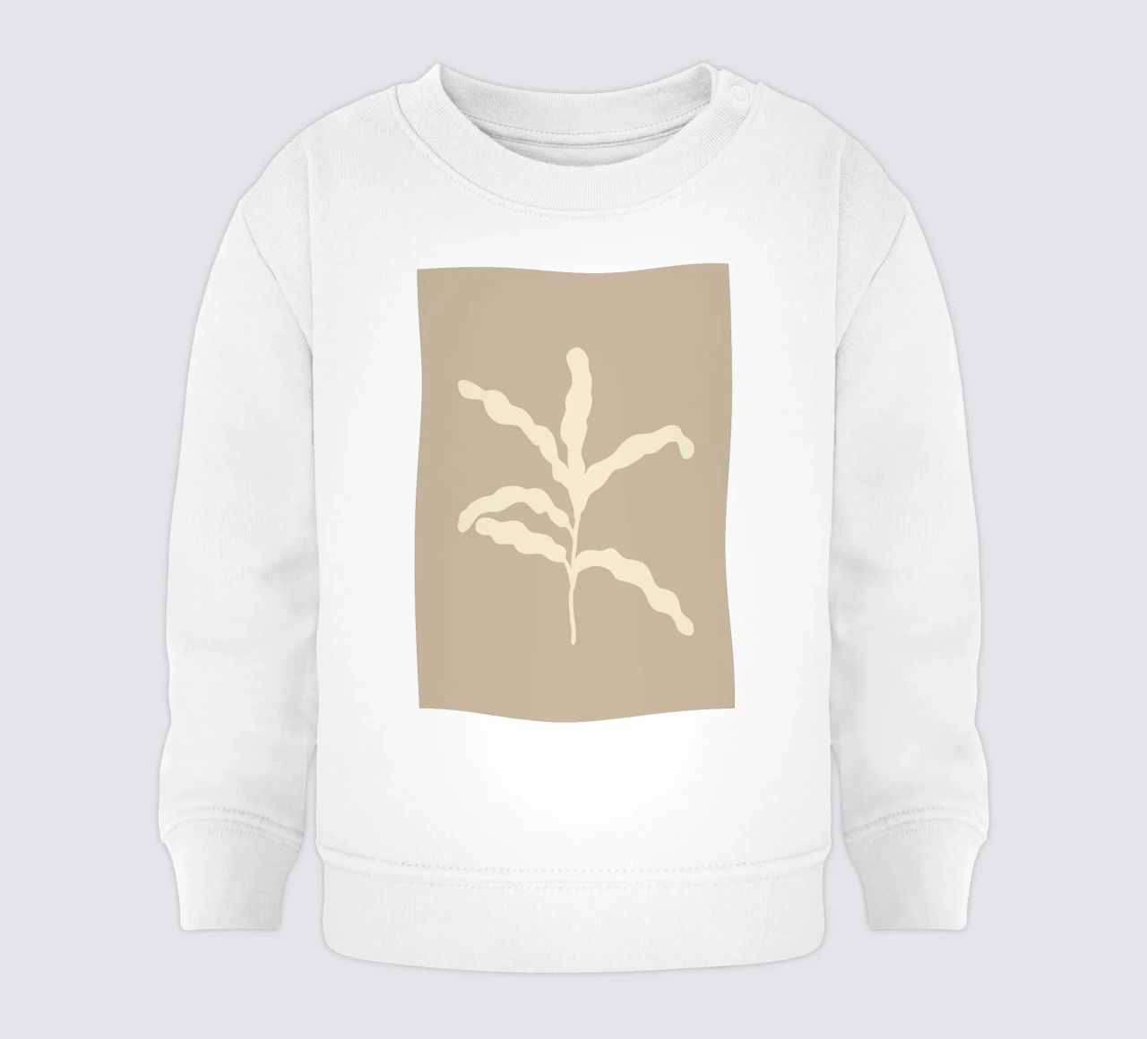 botanico minimalista felpa neonato da Book