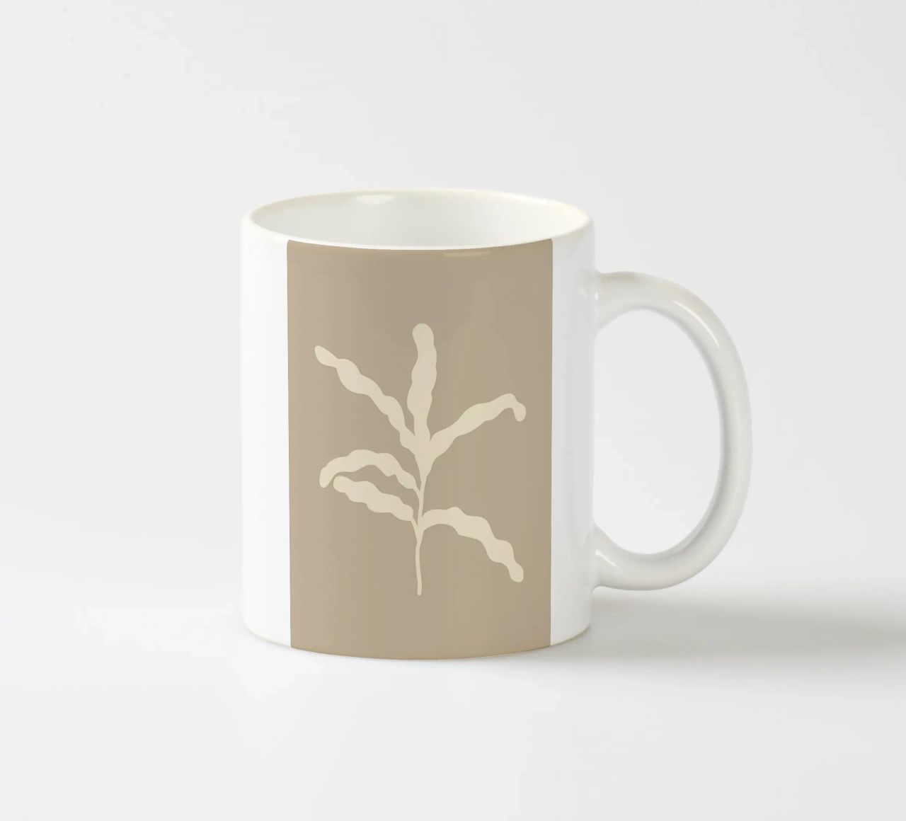 botanico minimalista tazza in ceramica da Book