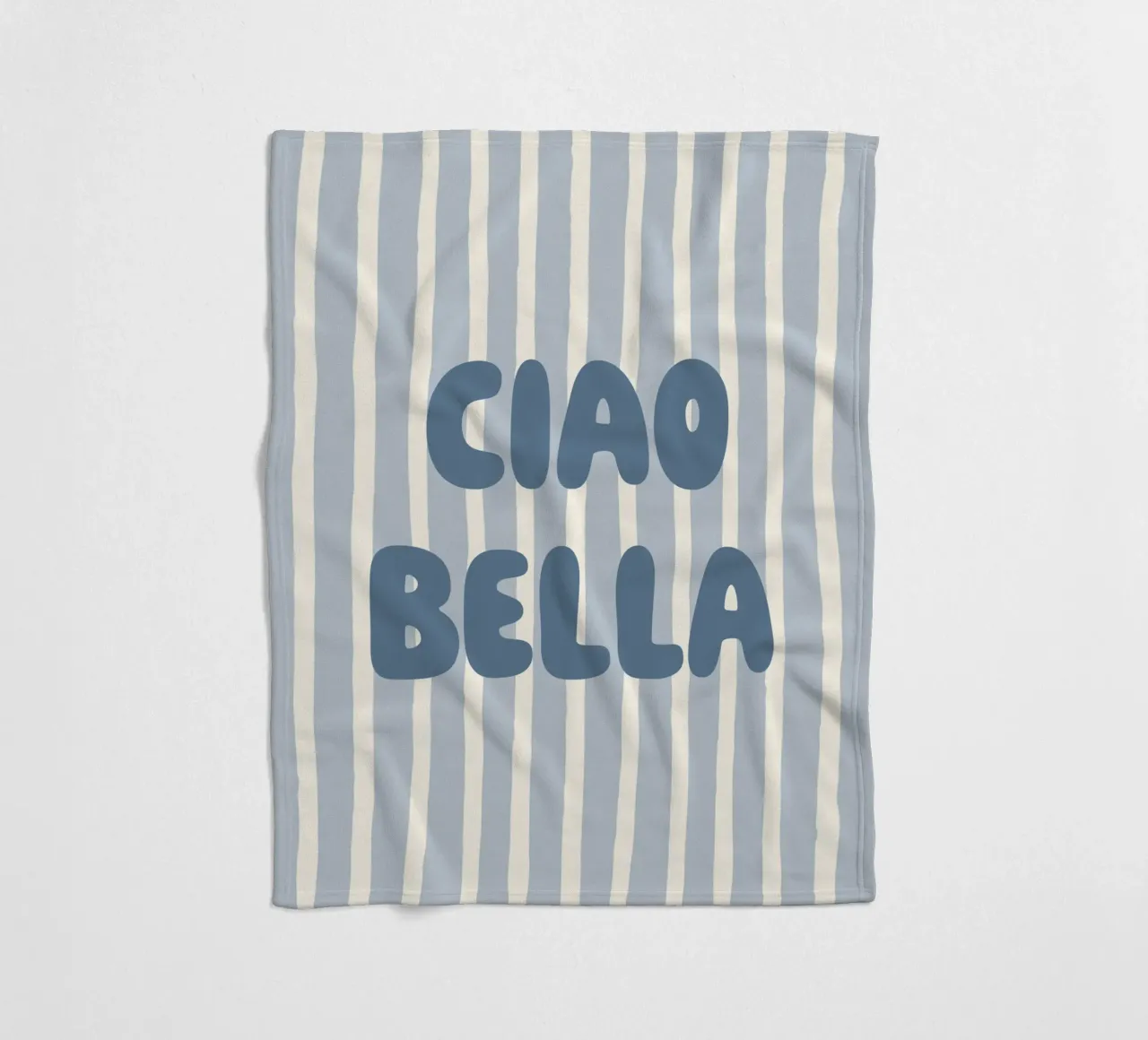 Ciao Bella coperta in pile da we line studio - art
