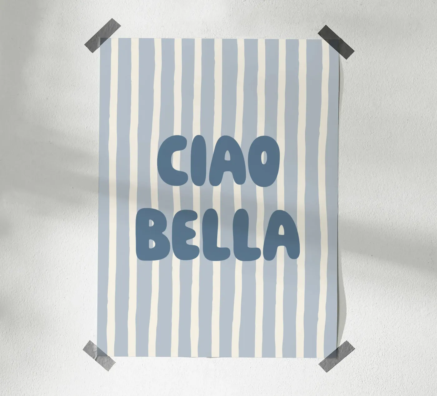 Ciao Bella poster da we line studio - art