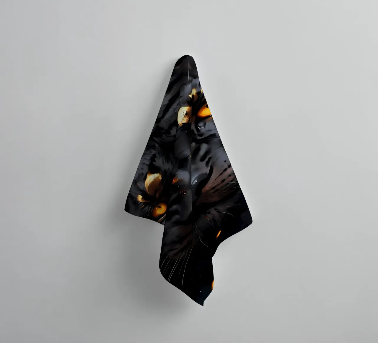 Pantera Nera Oro asciugamano da bagno da LM2KONE