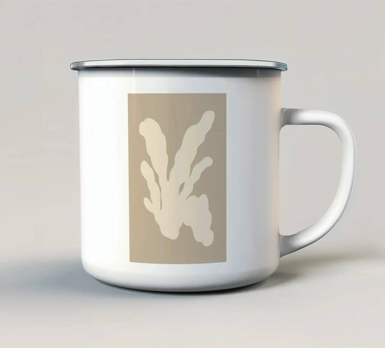 forme botaniche tazza in smalto da Book