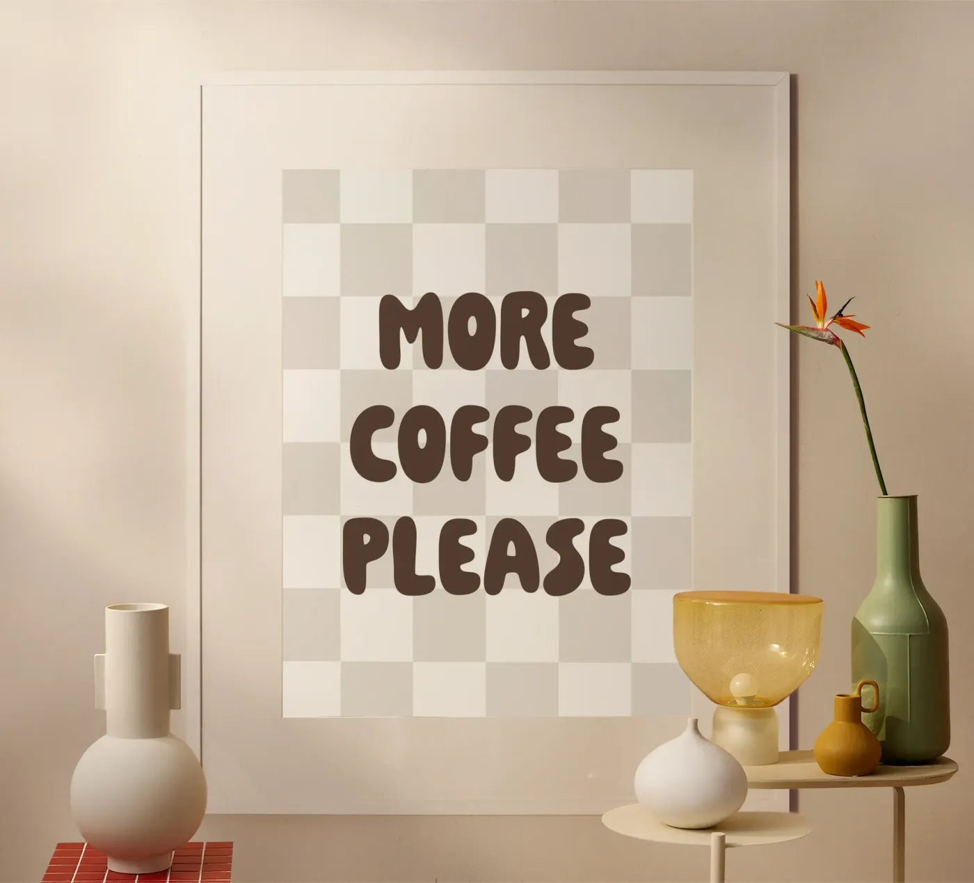 More Coffee poster da we line studio - art