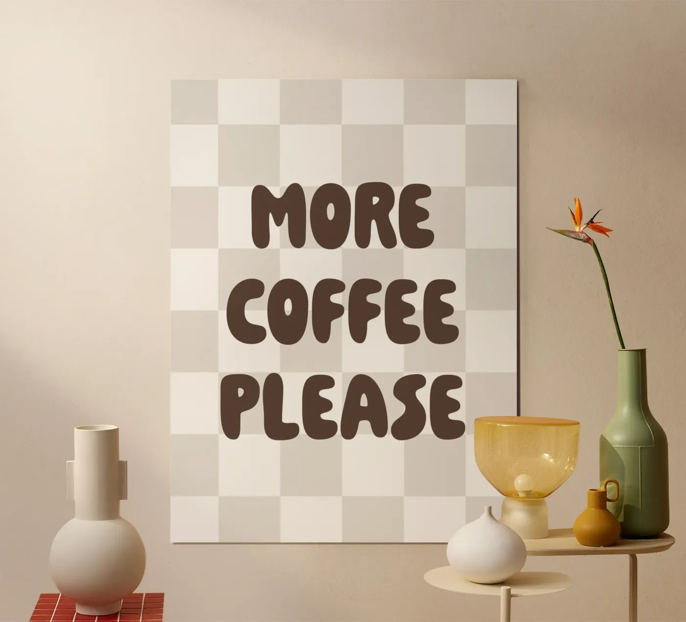 More Coffee poster da we line studio - art