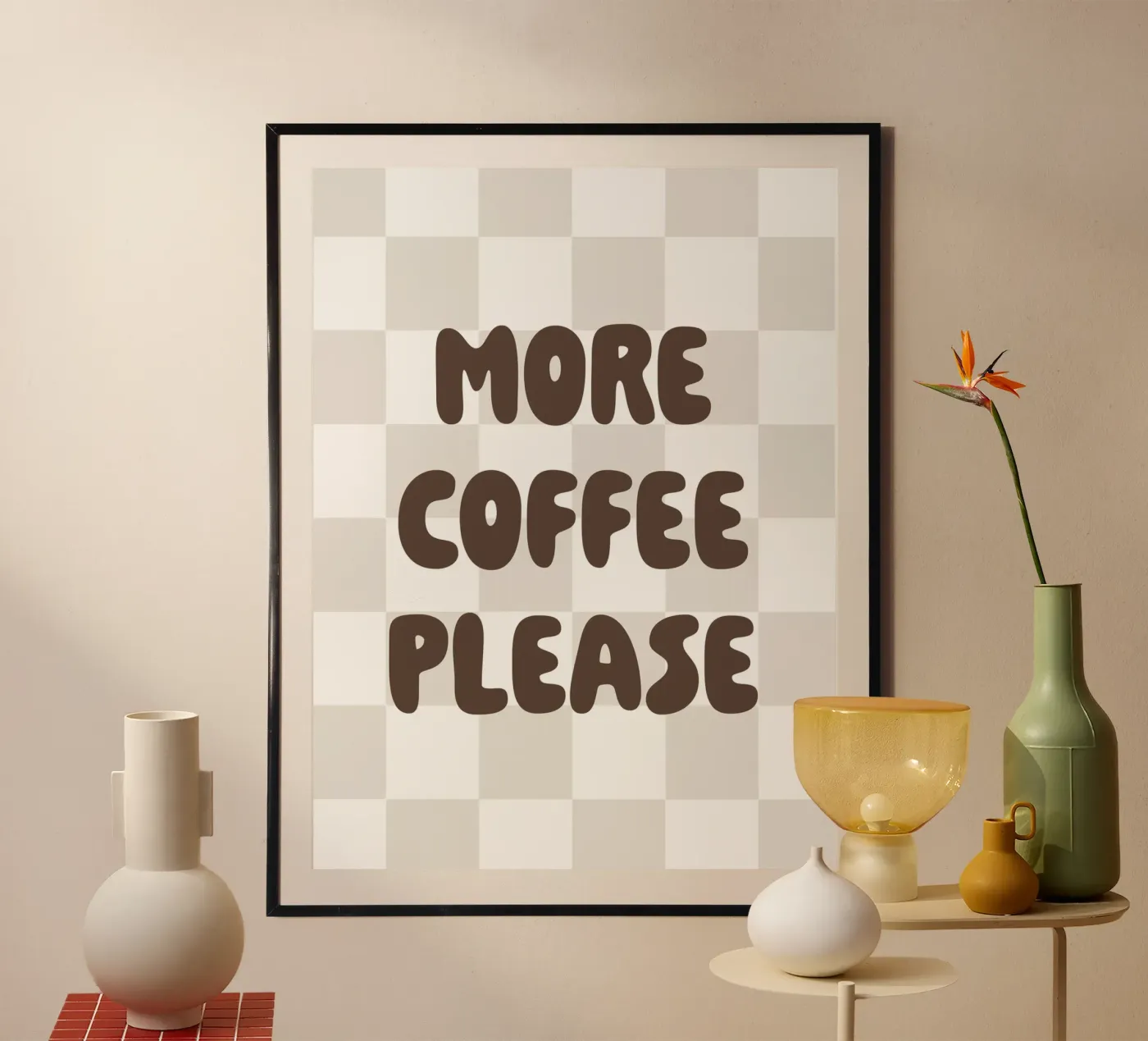 More Coffee poster da we line studio - art