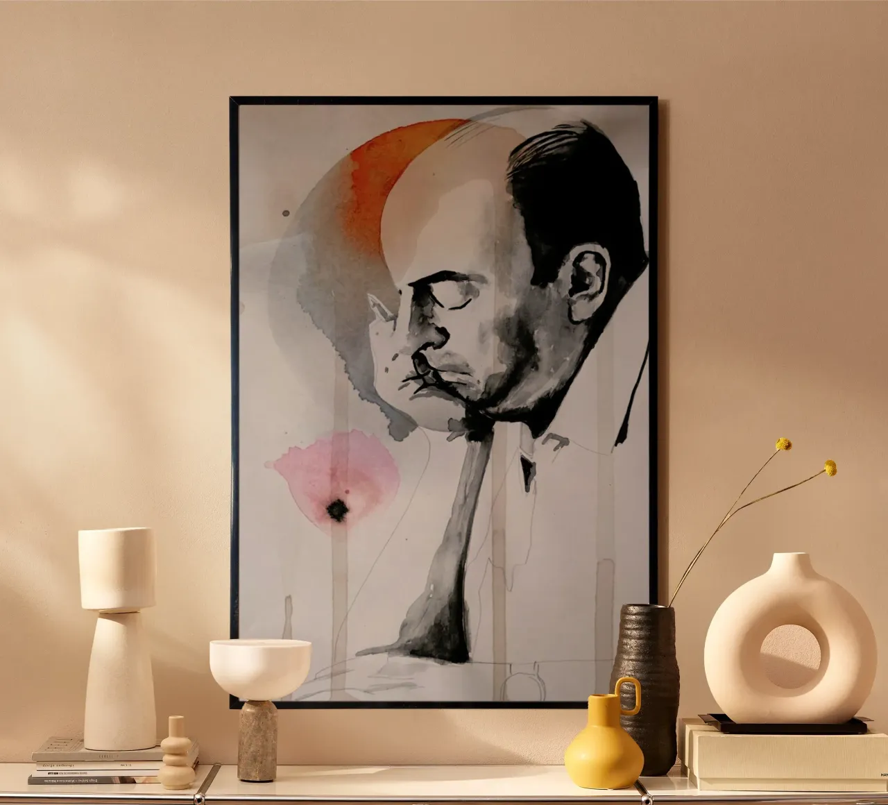 Pablo Neruda poster da David Diehl