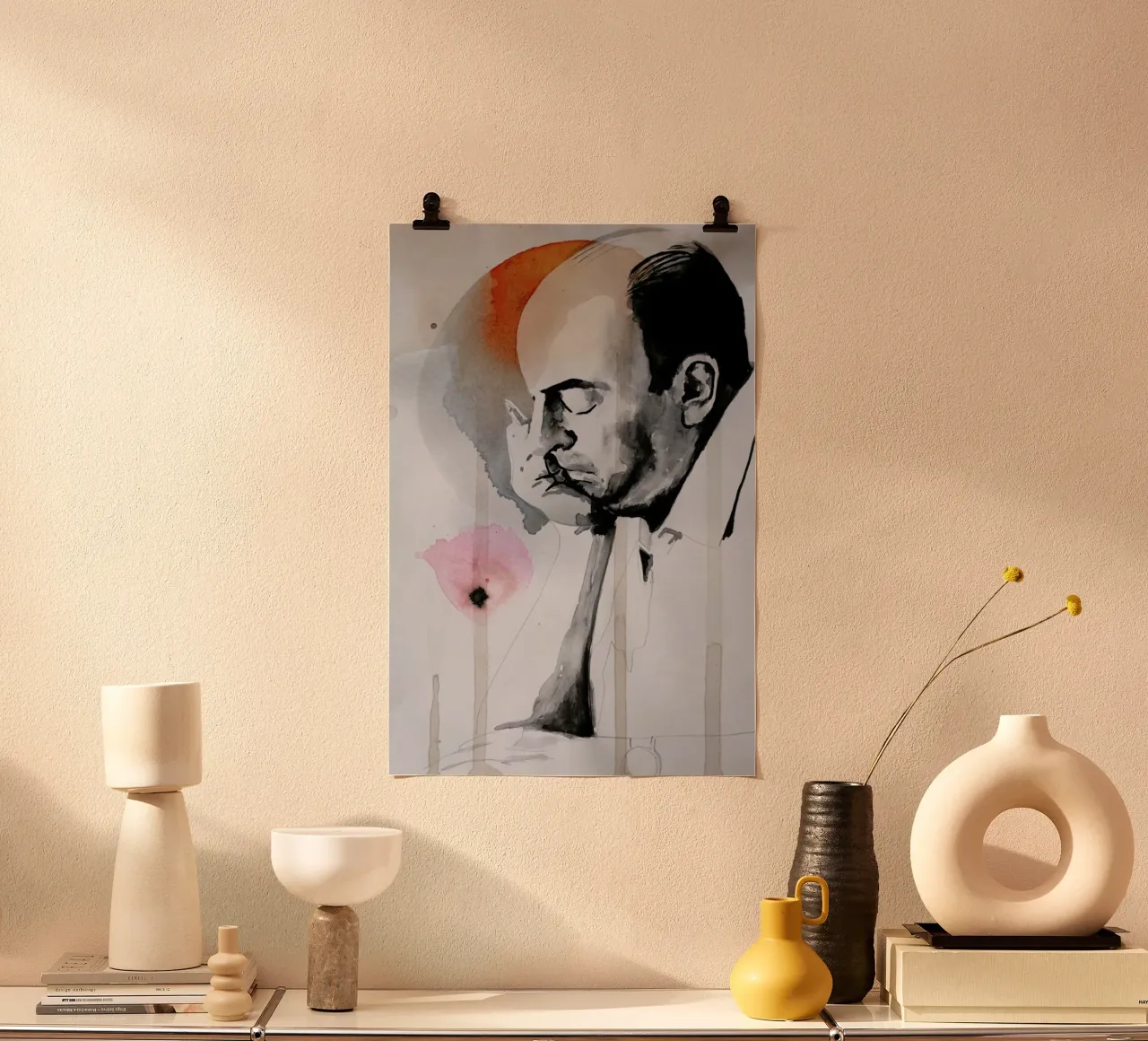 Pablo Neruda poster da David Diehl