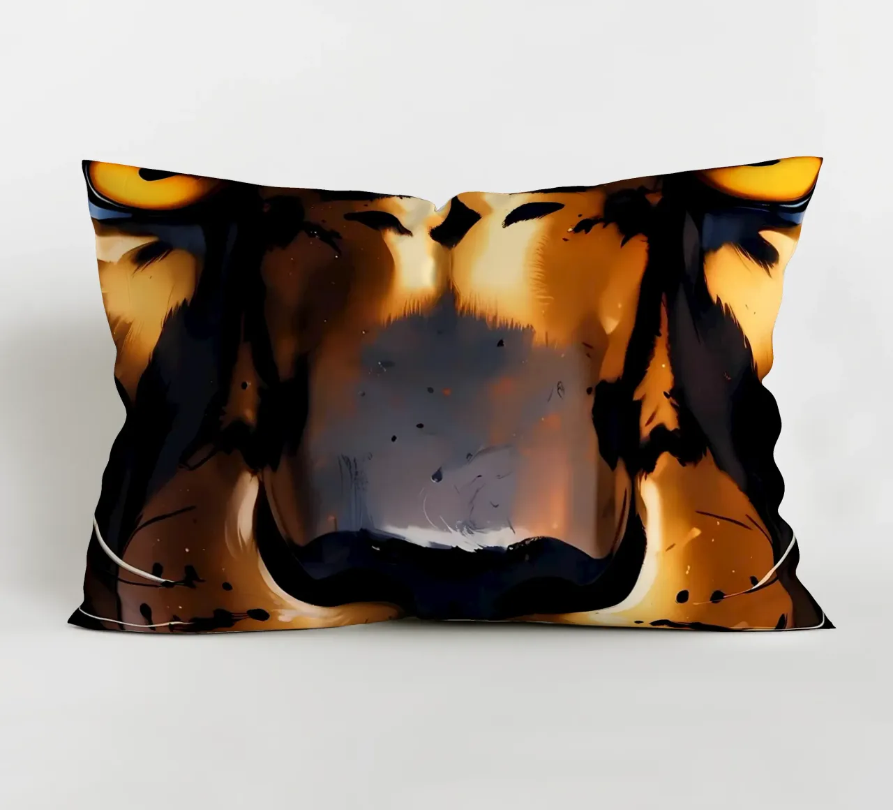 Marmo d'oro Pantera Nera cuscino da LM2KONE