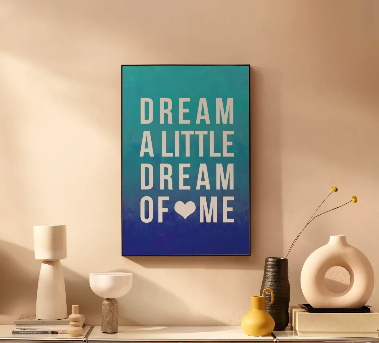 Dream Blue plexiglass da Leah Flores