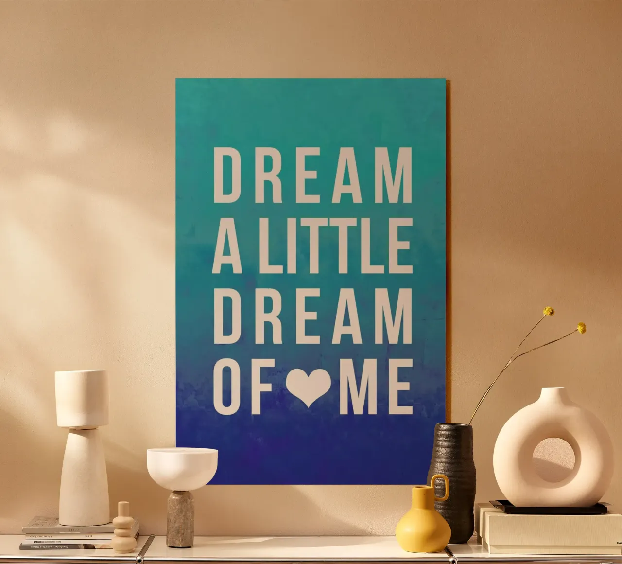 Dream Blue plexiglass da Leah Flores