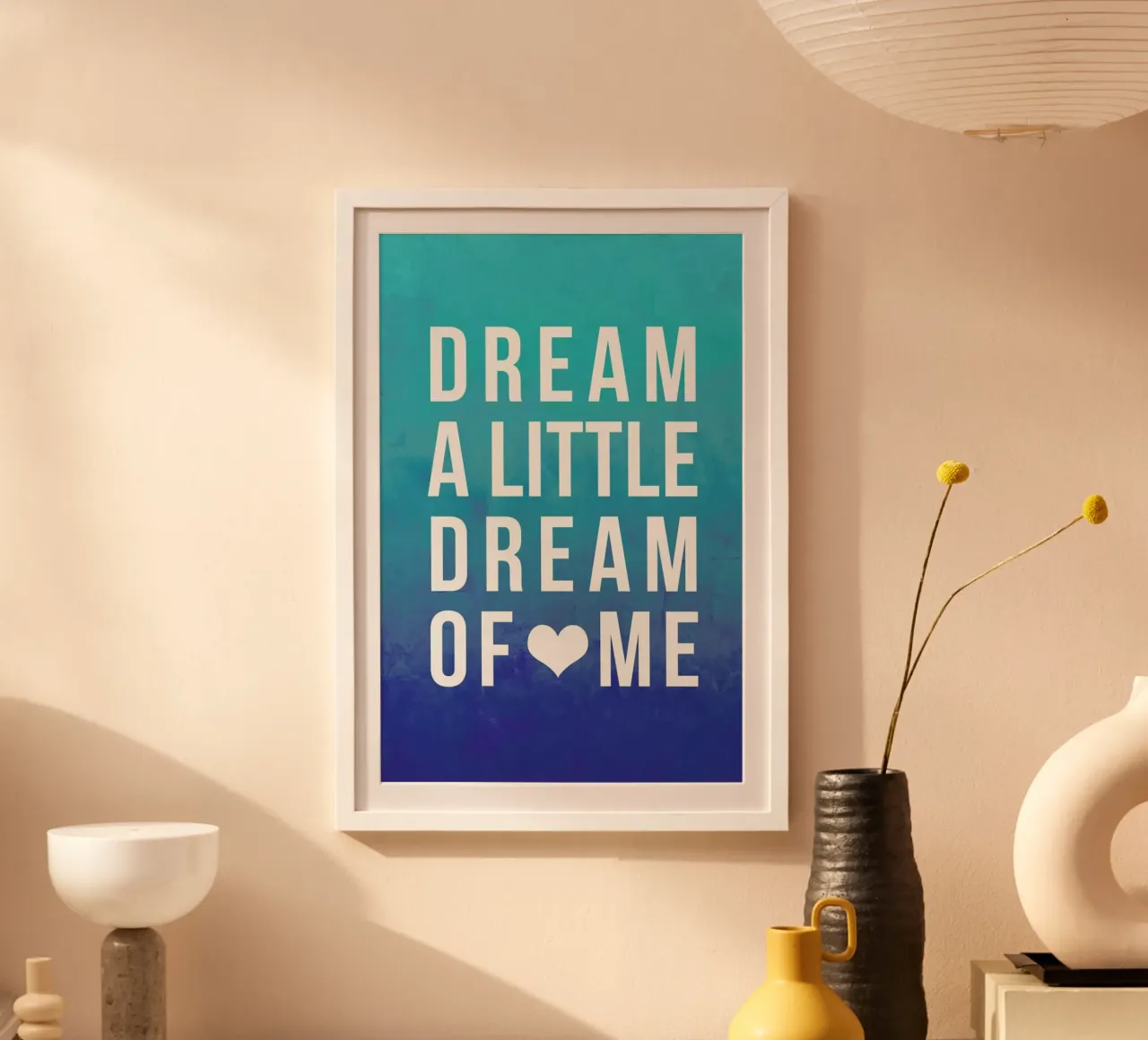 Dream Blue poster da Leah Flores