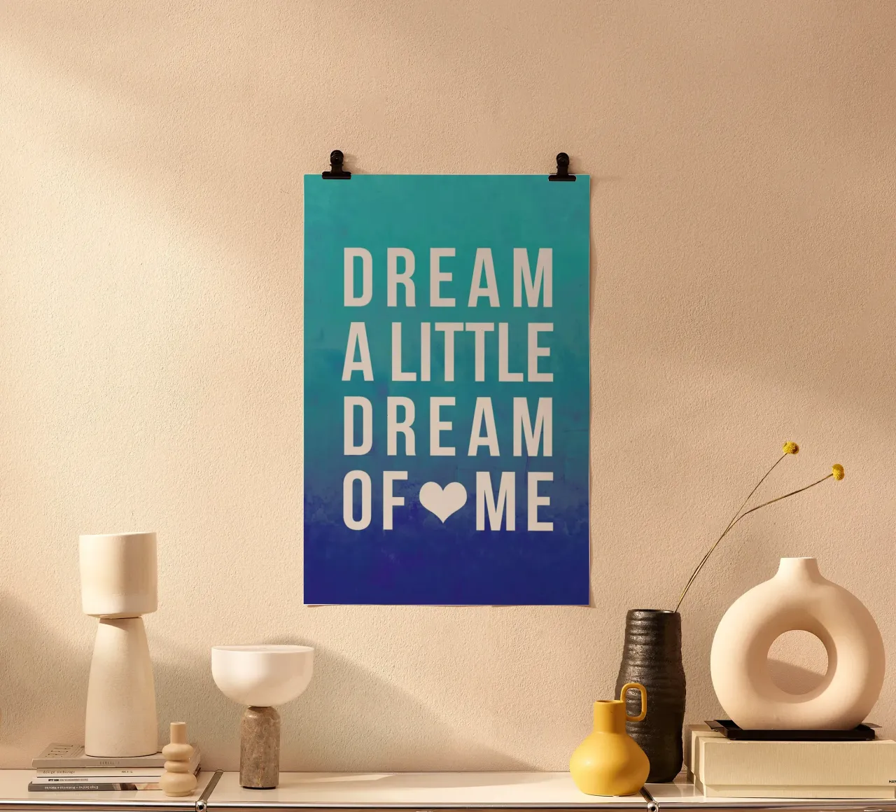 Dream Blue poster da Leah Flores