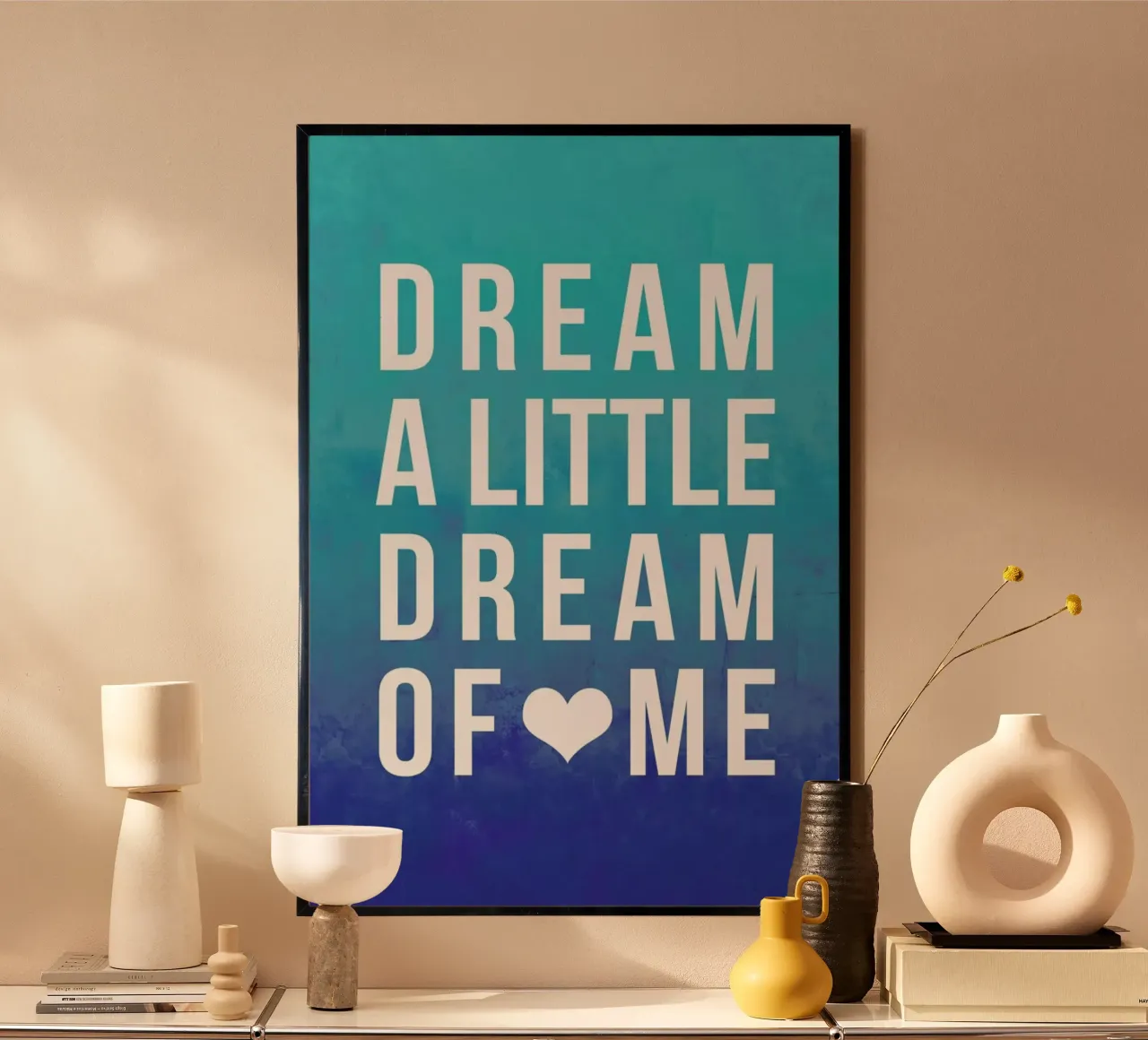 Dream Blue poster da Leah Flores