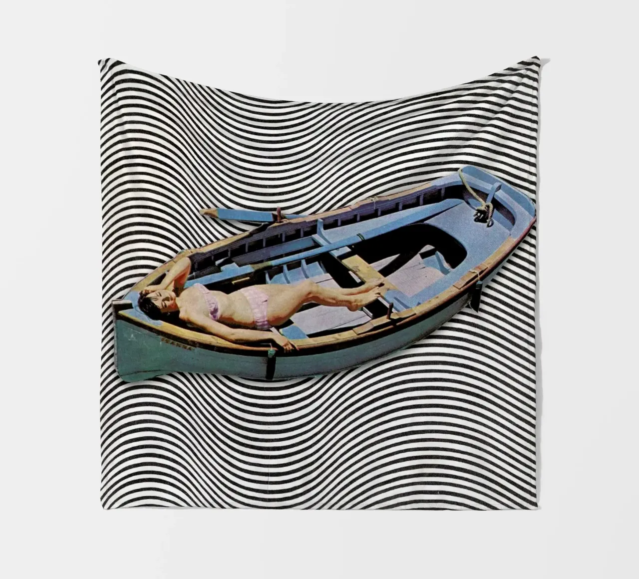 Adrift Fleecedecke von Sammy Slabbinck