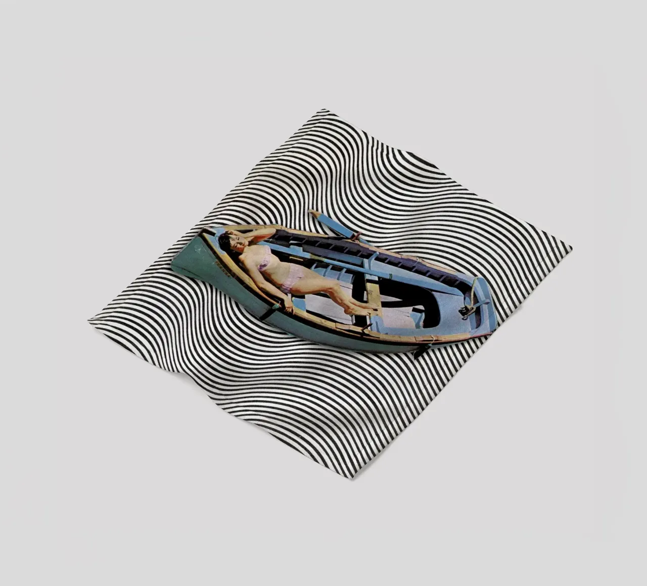 Adrift Fleecedecke von Sammy Slabbinck