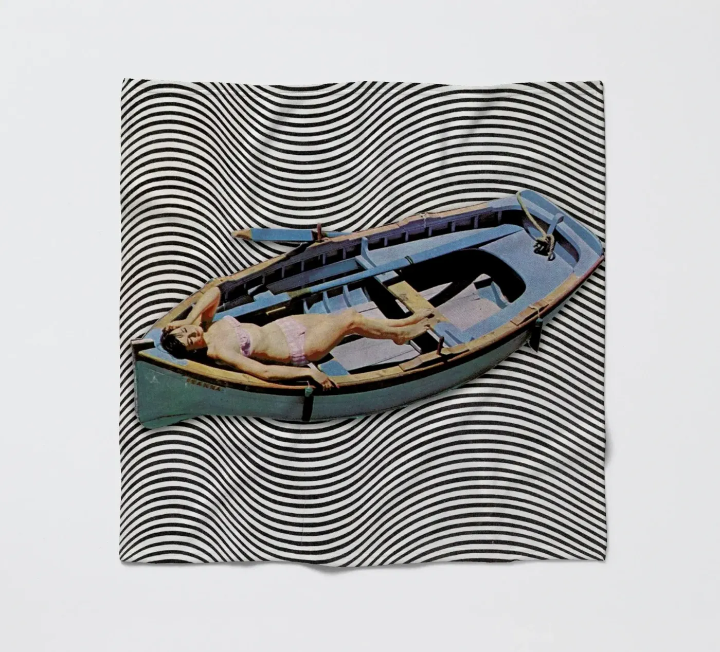 Adrift Fleecedecke von Sammy Slabbinck