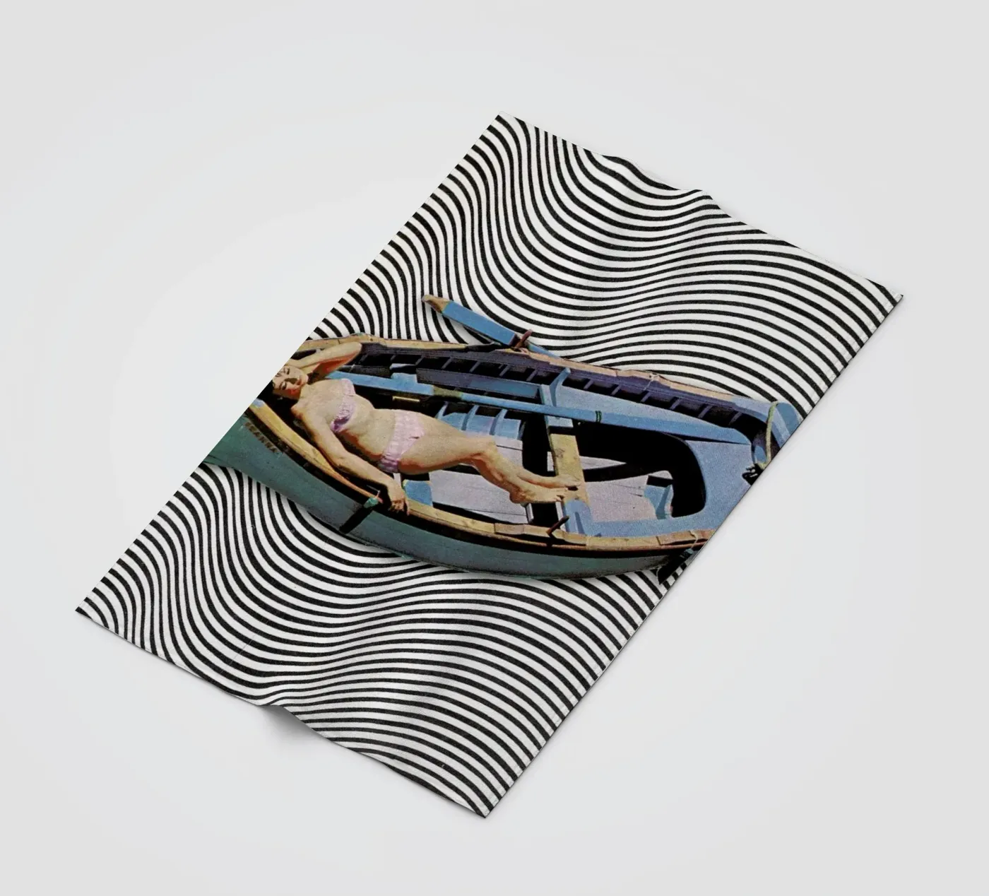 Adrift Fleecedecke von Sammy Slabbinck