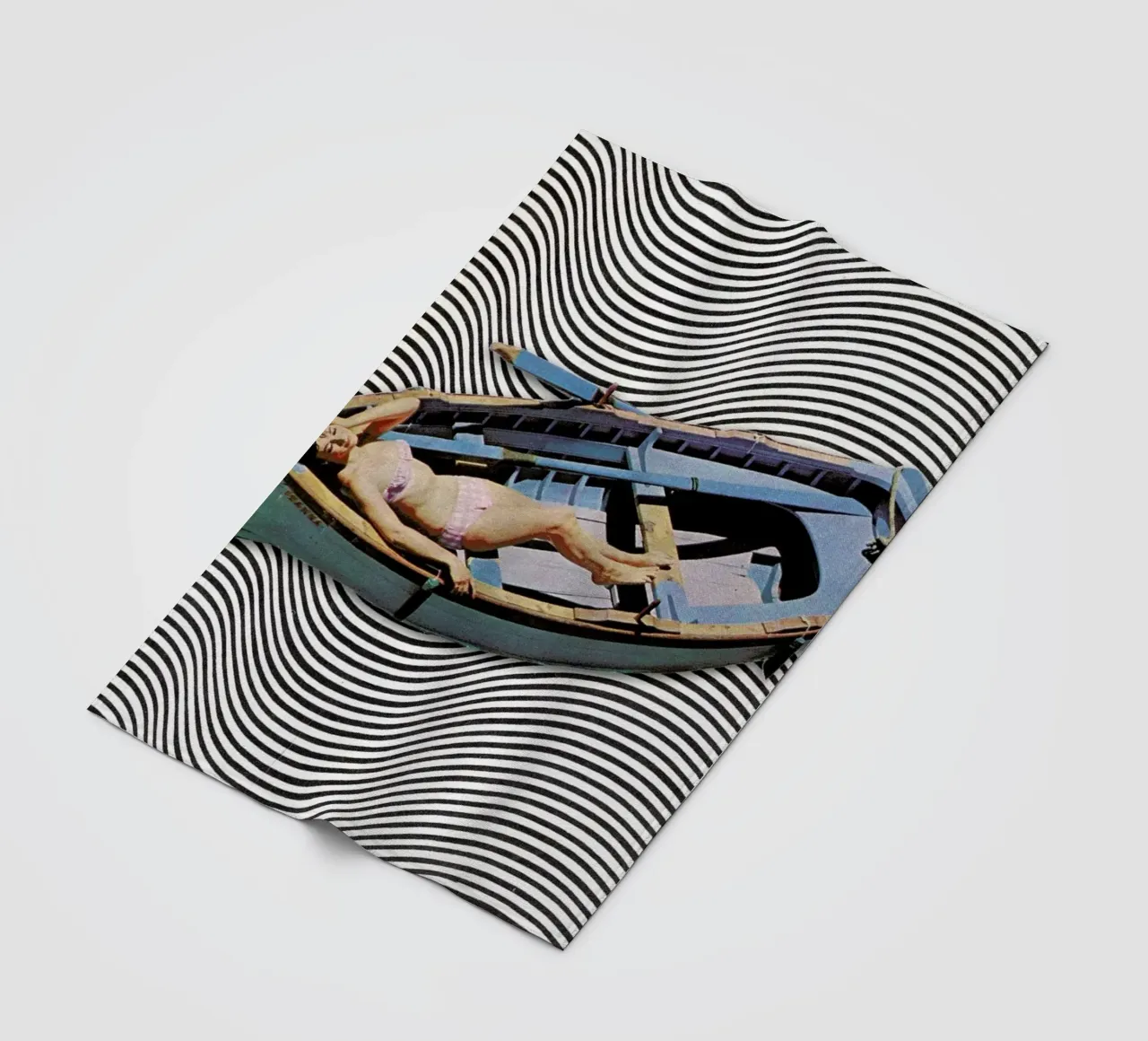 Adrift Fleecedecke von Sammy Slabbinck