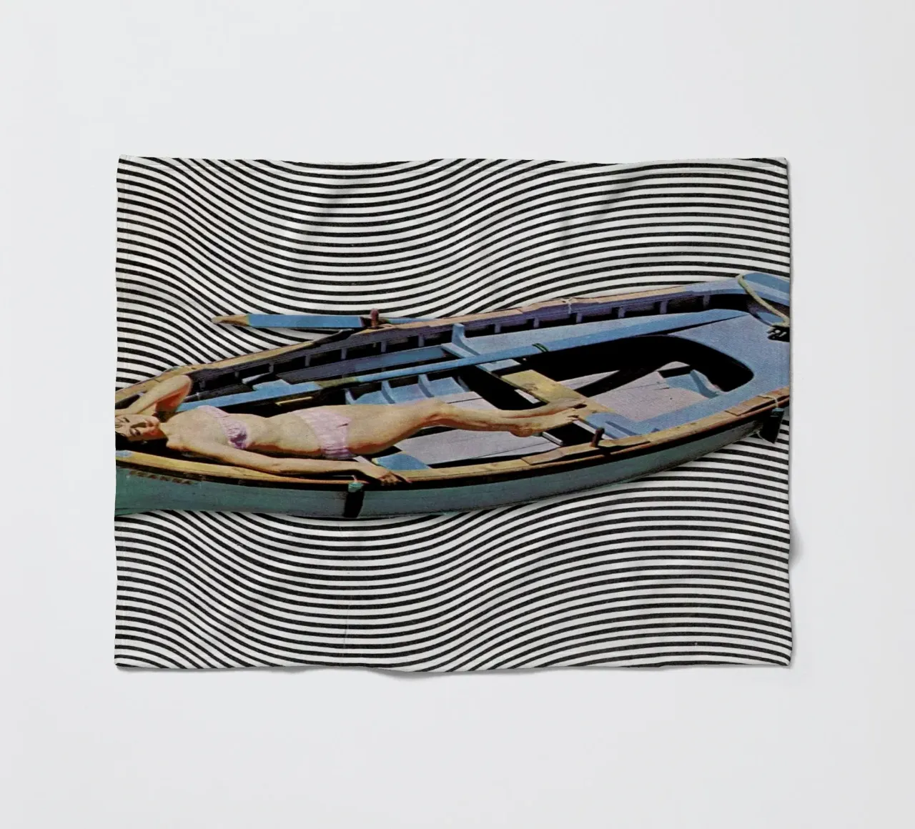 Adrift Fleecedecke von Sammy Slabbinck