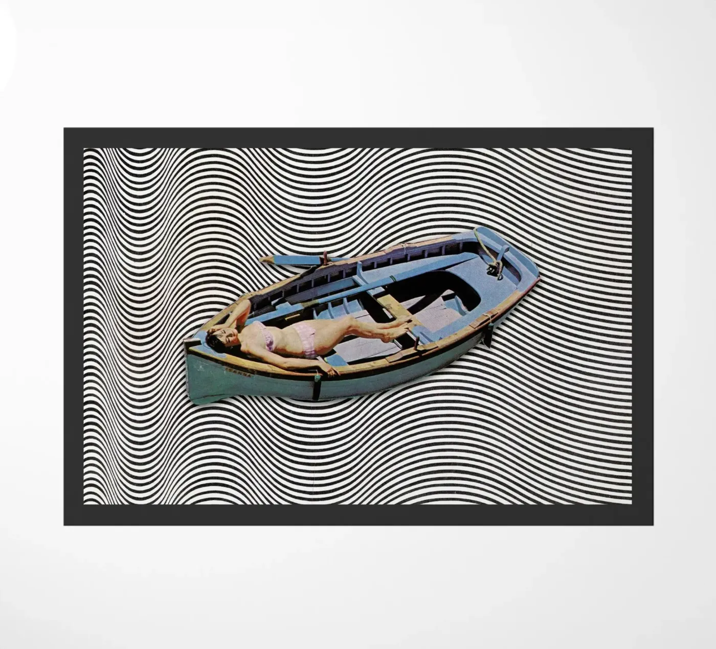 Adrift Fußmatte von Sammy Slabbinck