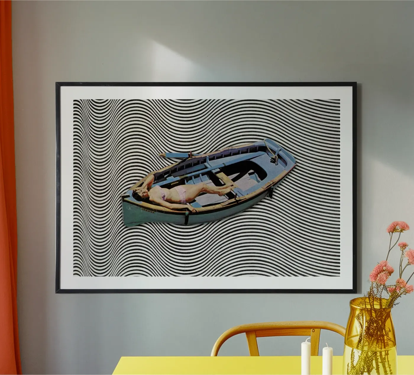 Adrift poster by Sammy Slabbinck