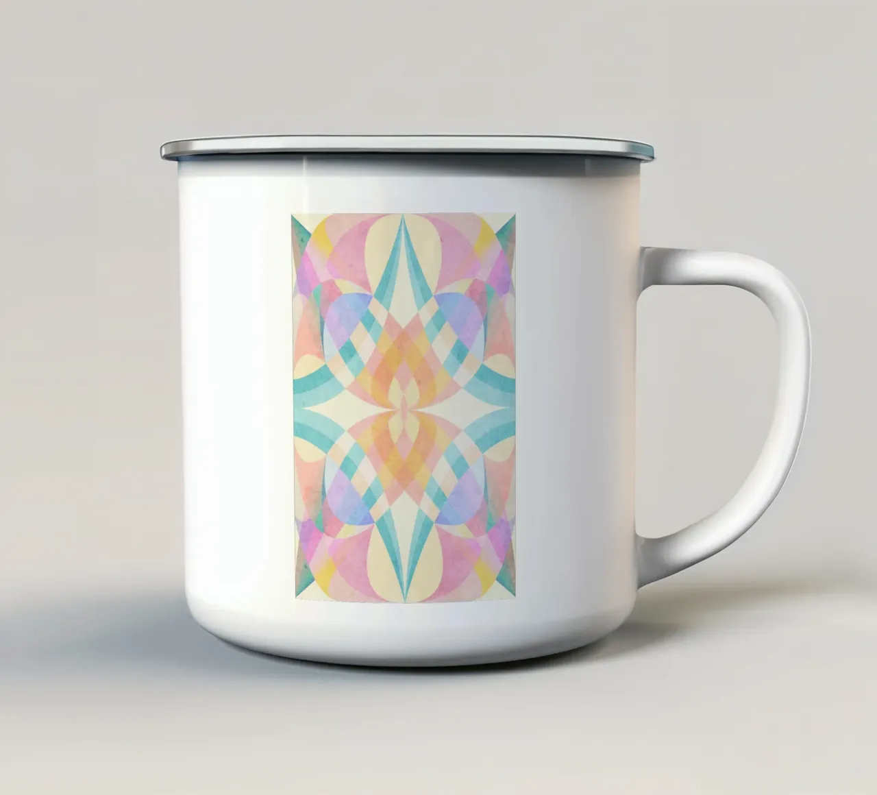 Abstract venus tazza in smalto da lovely lines