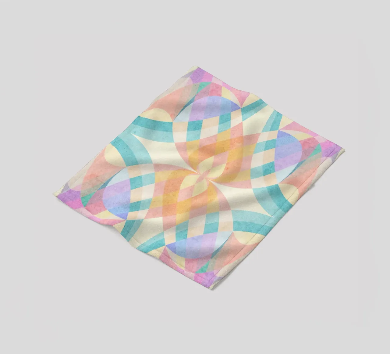 Abstract venus coperta in pile da lovely lines