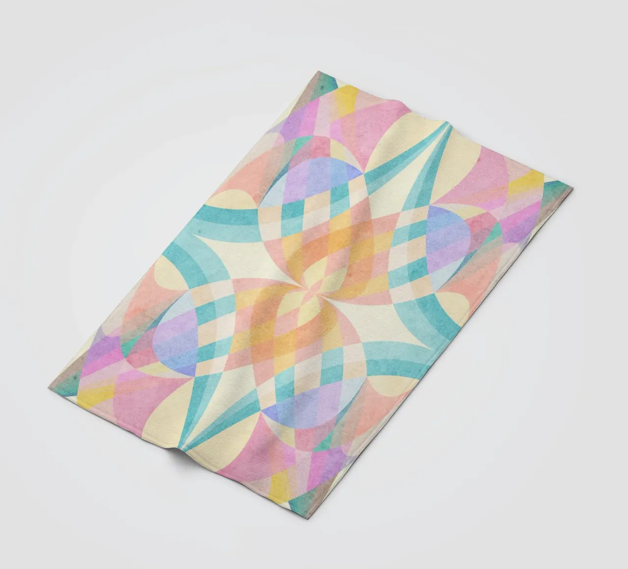 Abstract venus coperta in pile da lovely lines