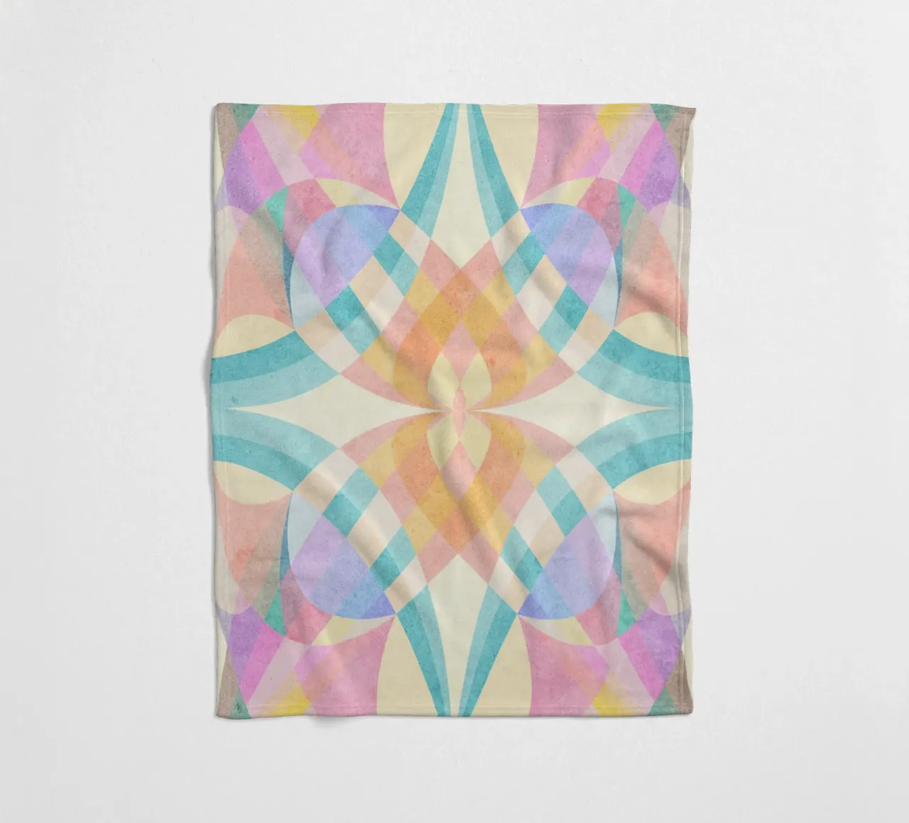 Abstract venus coperta in pile da lovely lines