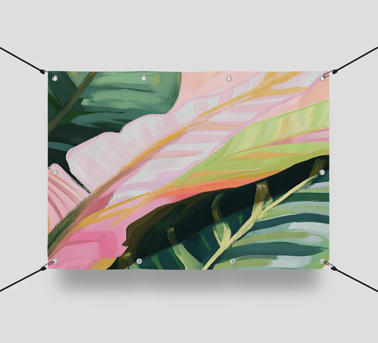 Banana blatt telo in pvc da Euphoria Theresa