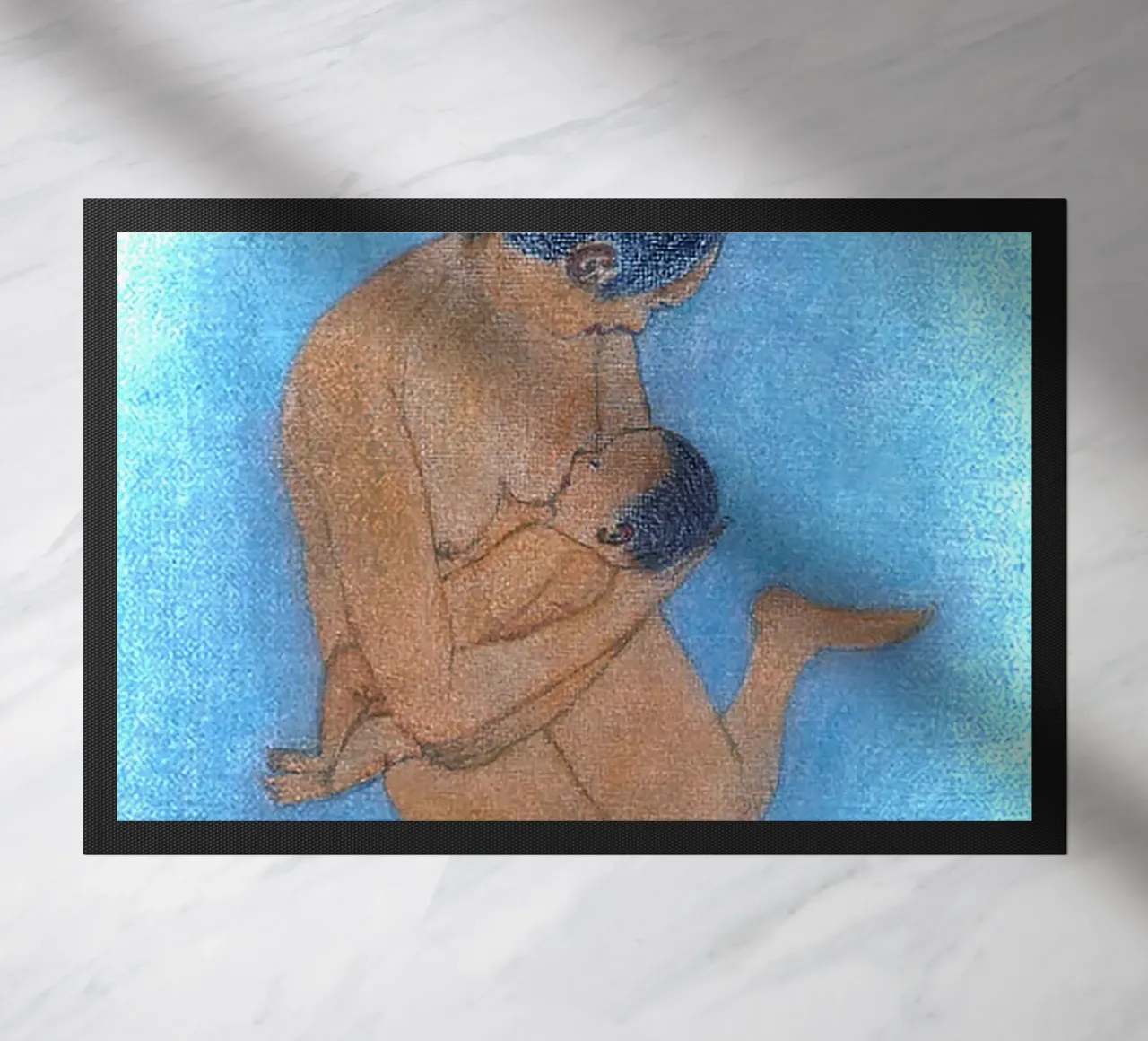 Warmte deurmat van Teresa André