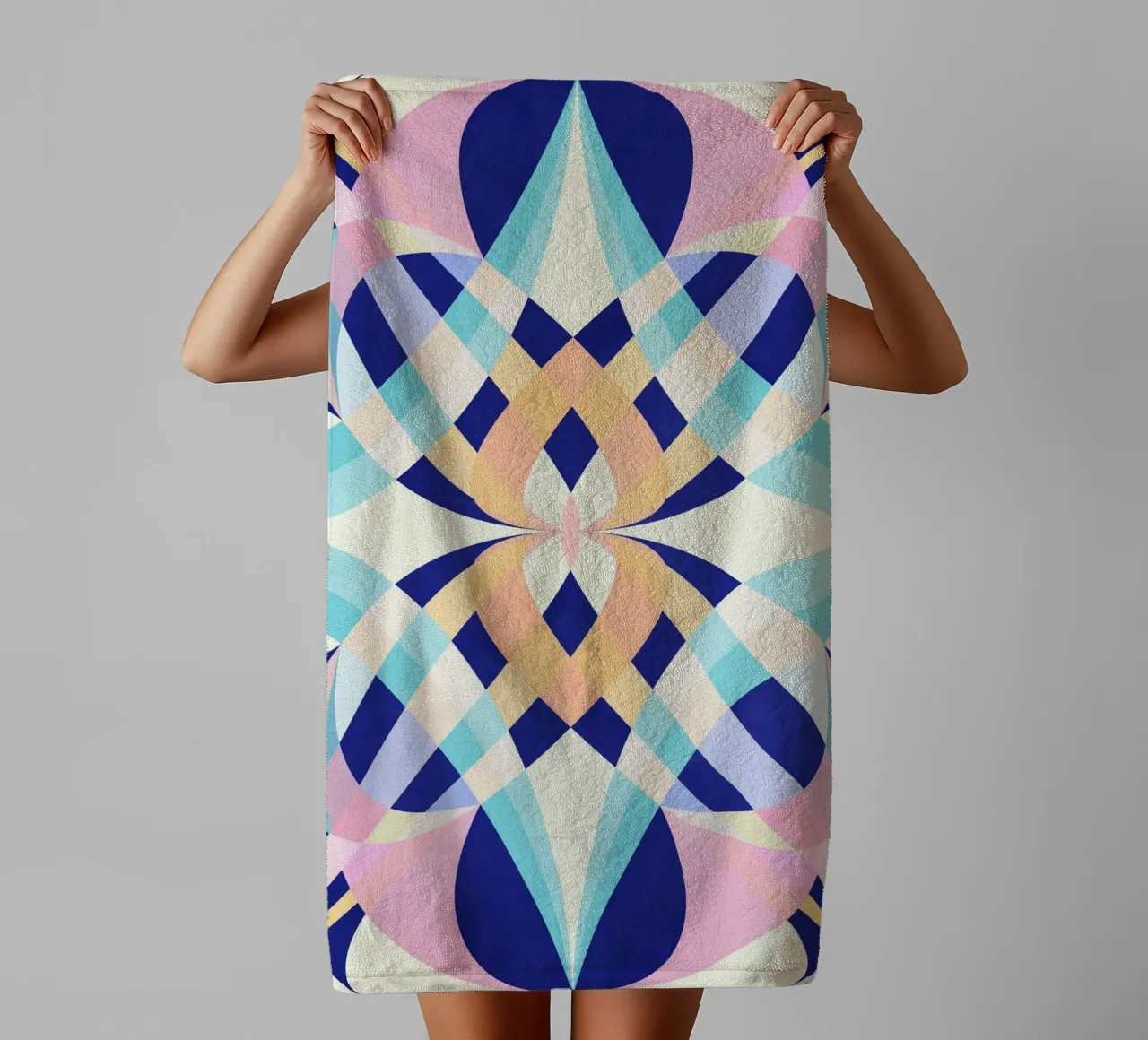 Abstract Venus II towel by lovely lines