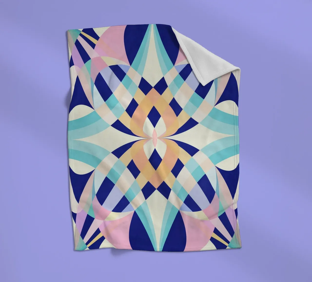 Abstract Venus II Fleecedecke von lovely lines