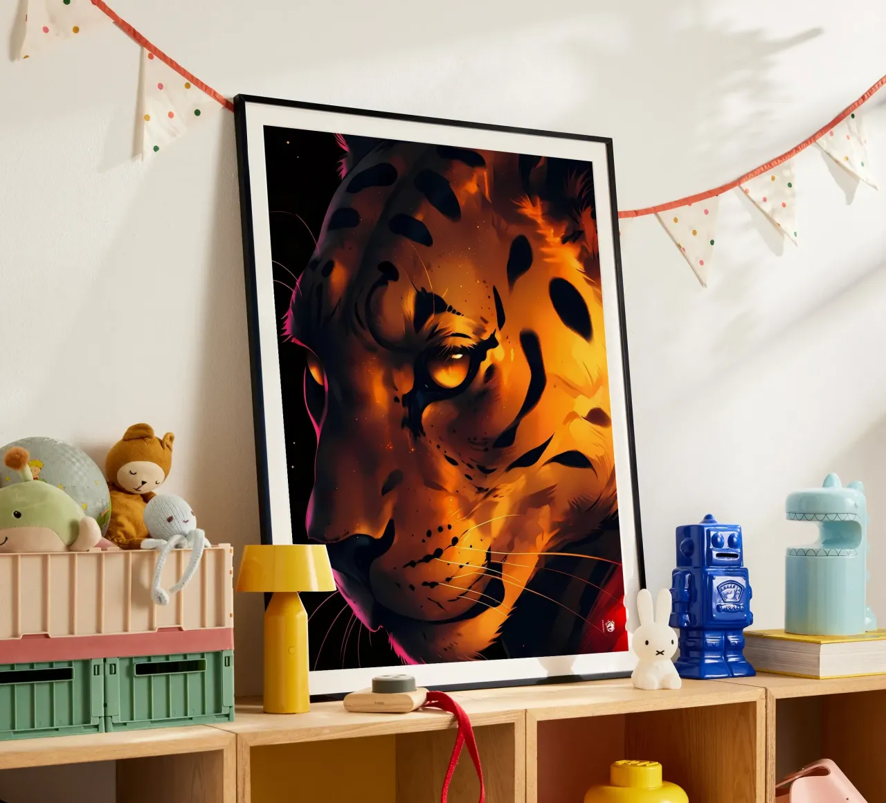 Epischer Dunkelpanther Poster von LM2KONE