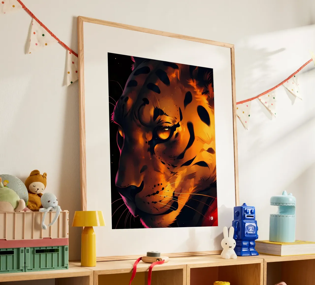 Epischer Dunkelpanther Poster von LM2KONE