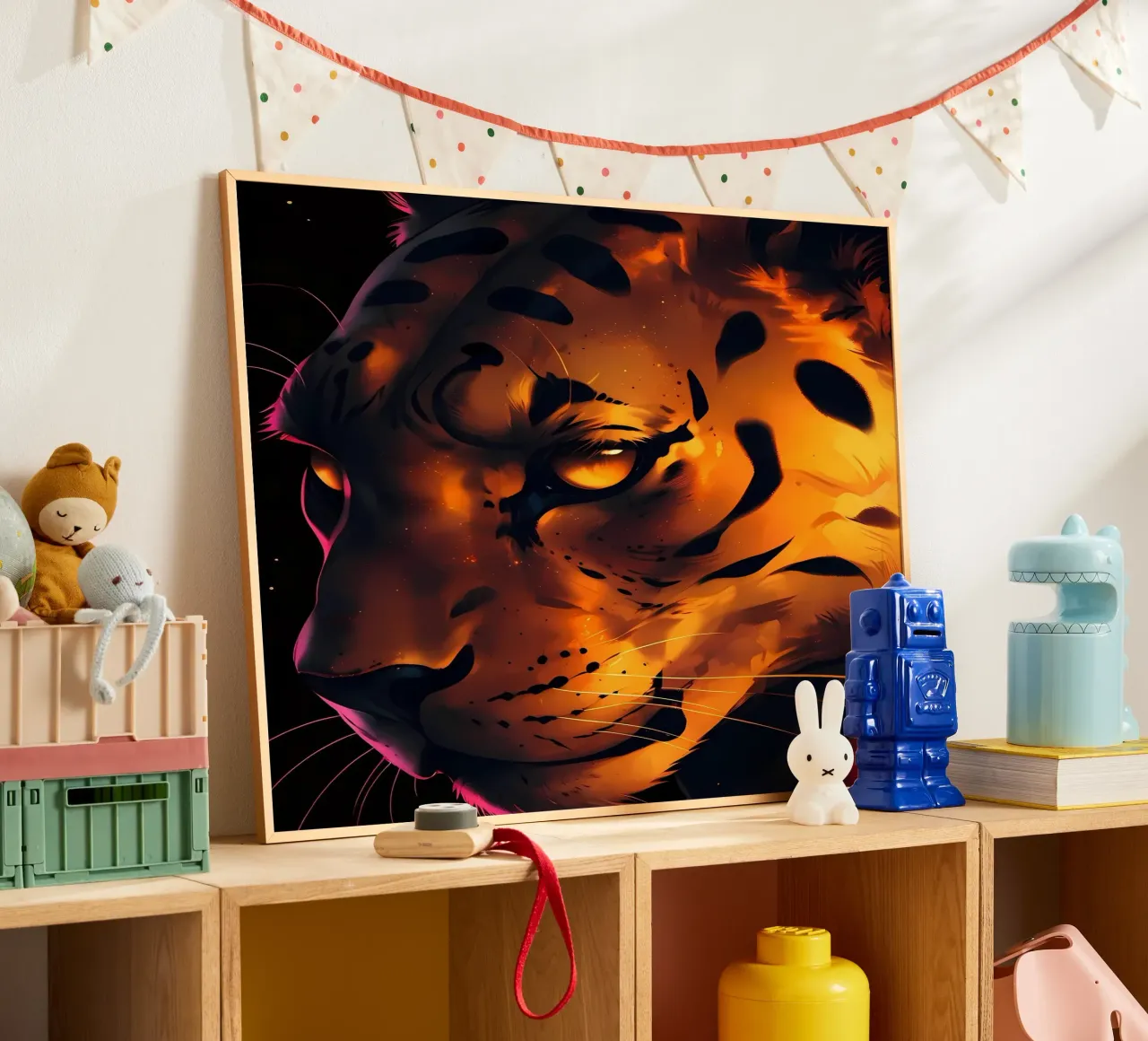 Epischer Dunkelpanther Poster von LM2KONE